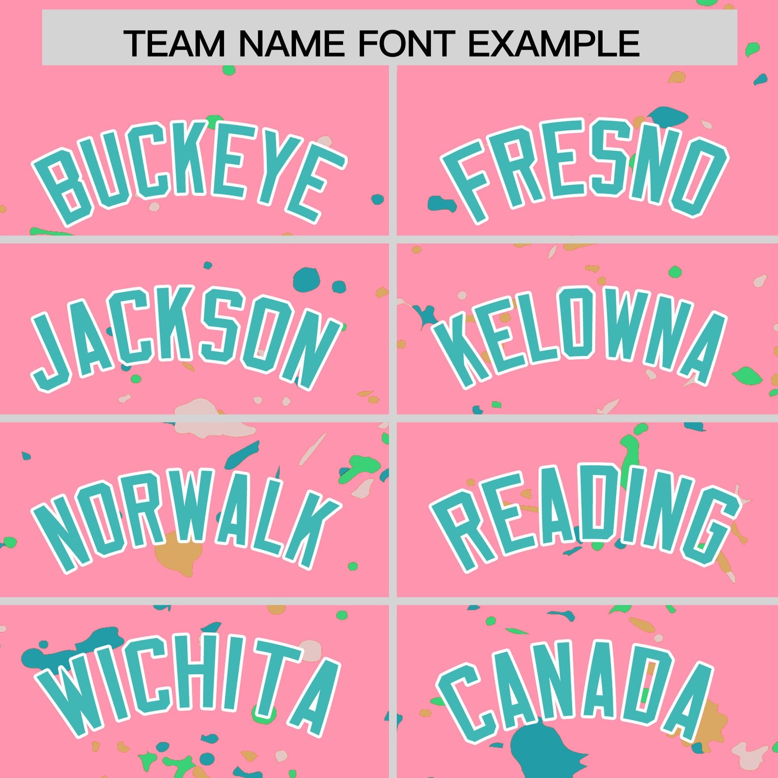Custom Light Pink Teal White Spray Painting Graffiti Pattern Personalization T-shirt| KXKSHOP