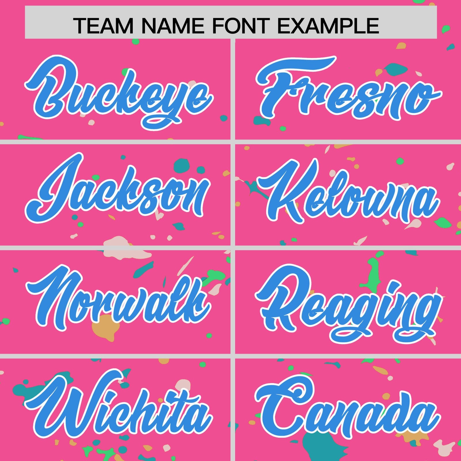 Custom Pink Powder Blue White Spray Painting Graffiti Pattern Personalization T-shirt| KXKSHOP