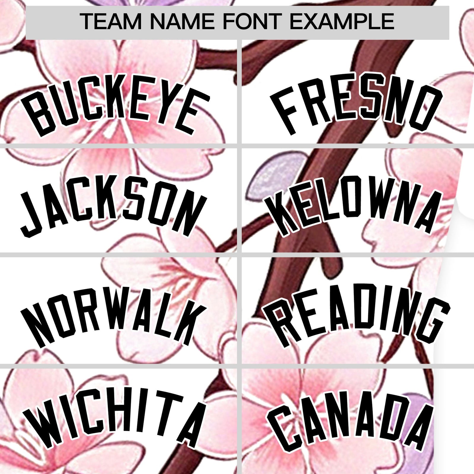 Custom White Black Cherry Blossoms Personalization Moisture-Wicking T-shirt| KXKSHOP