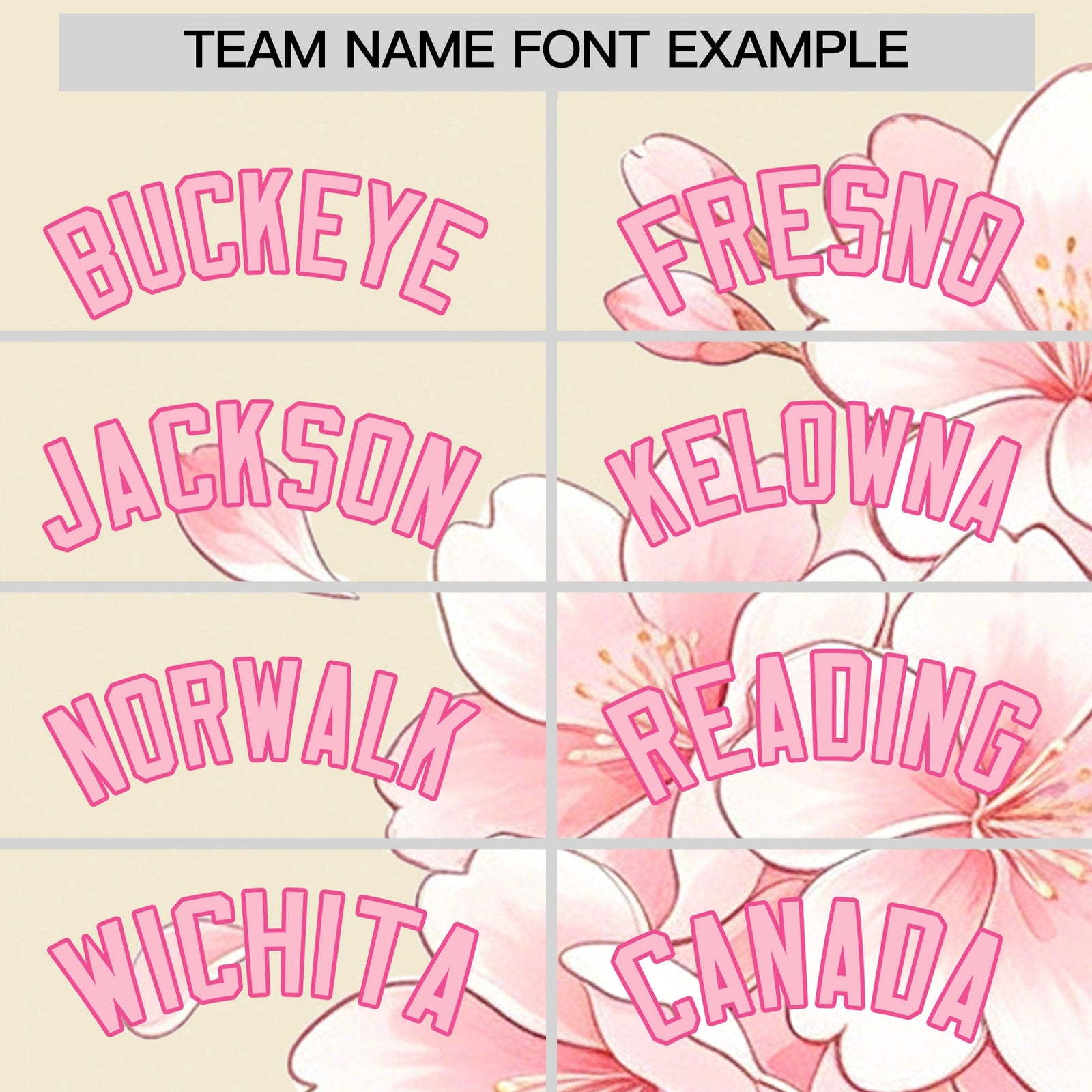 Custom Light Khaki Light Pink Pink Cherry Blossoms Personalization Moisture-Wicking T-shirt| KXKSHOP