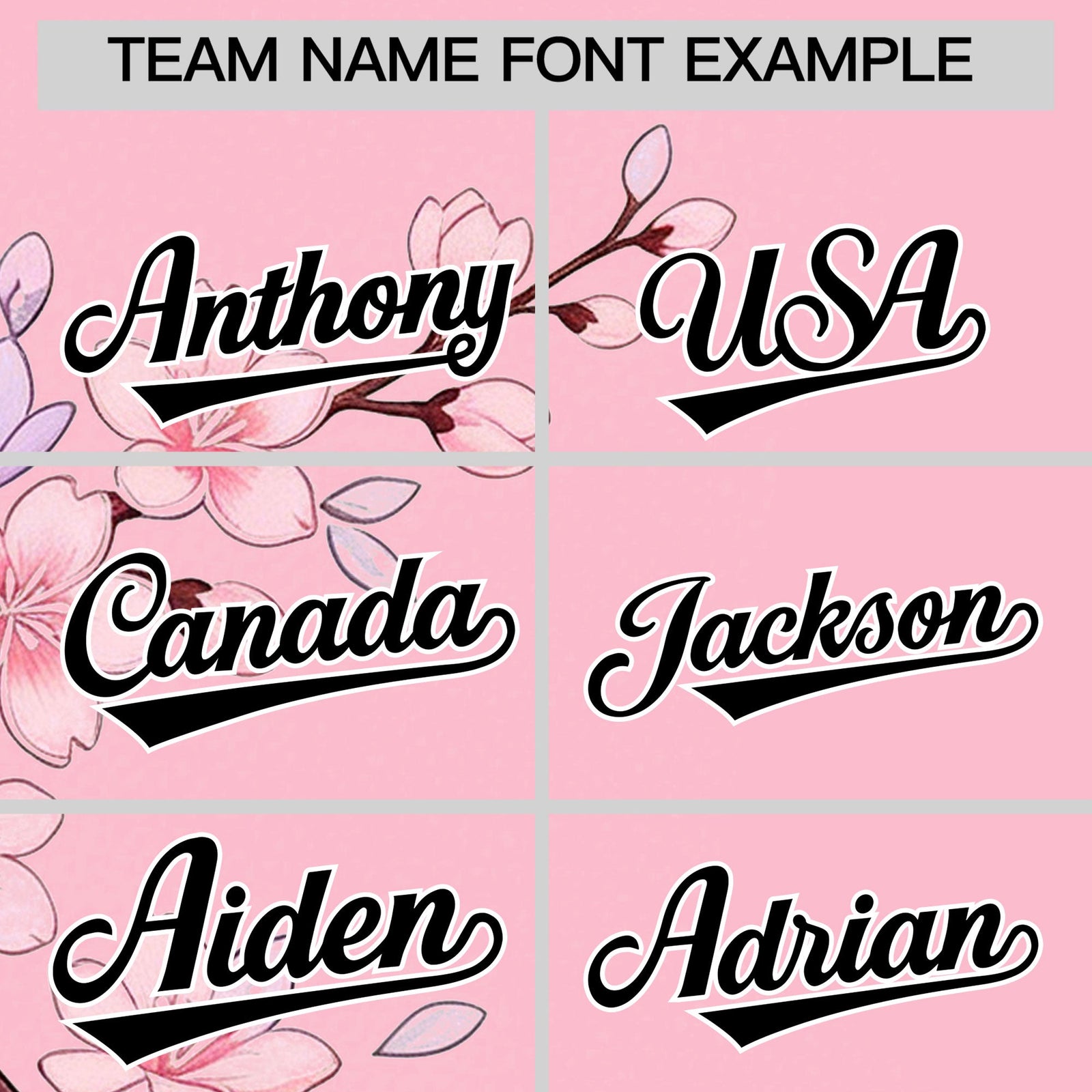 Custom Light Pink Light Khaki Black Cherry Blossoms Personalization Stretch Fabric T-shirt| KXKSHOP