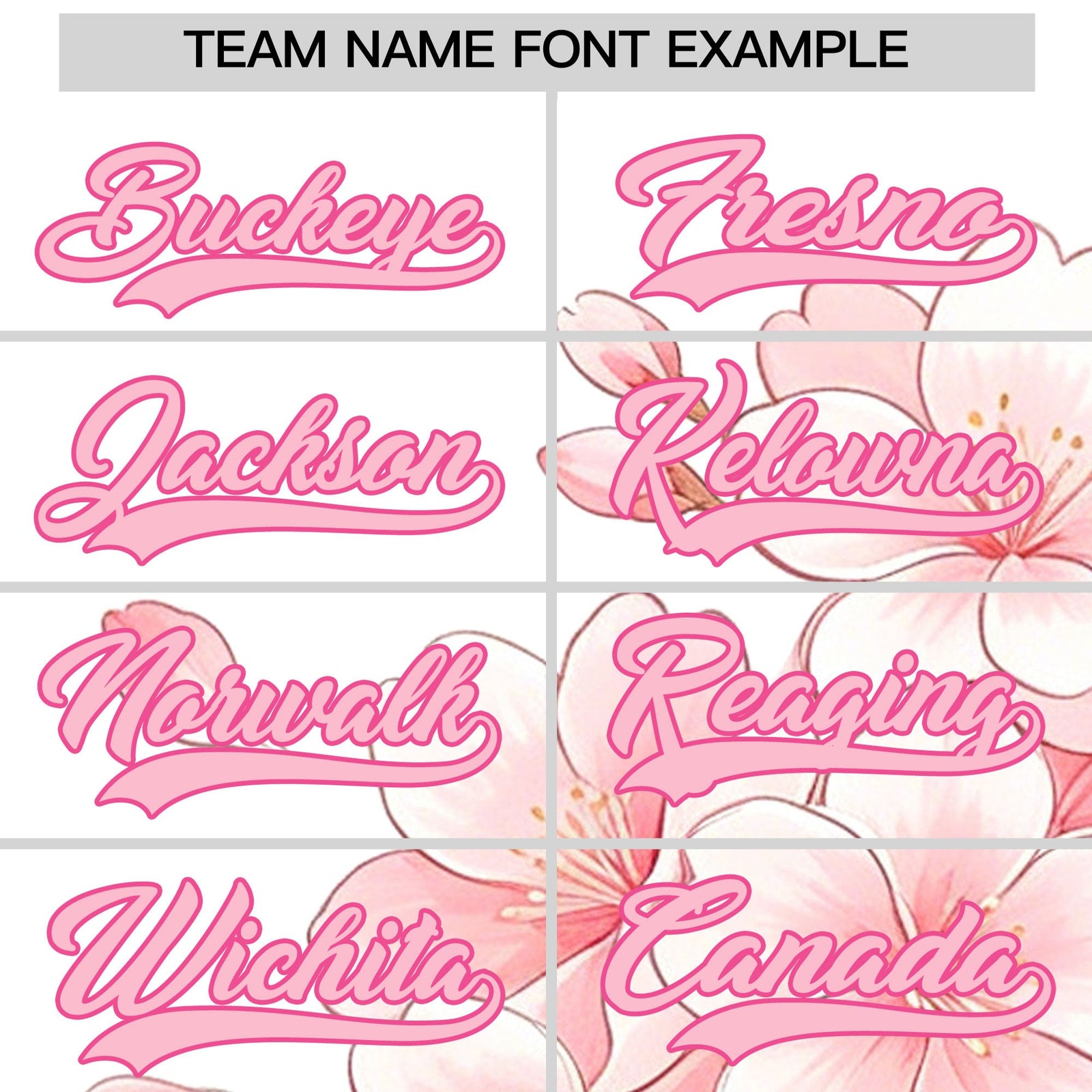 Custom White Light Pink Pink Cherry Blossoms Personalization Moisture-Wicking T-shirt| KXKSHOP