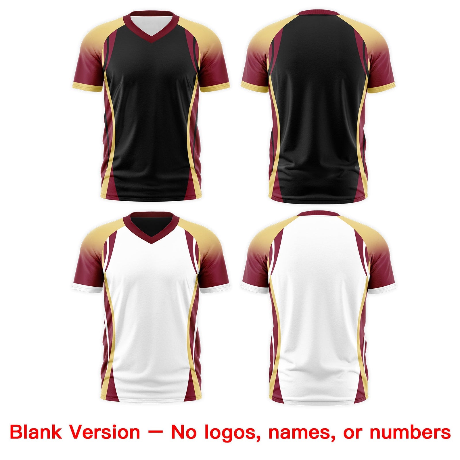 Custom Black Khaki Crimson Reversible Breathable T-shirt| KXKSHOP