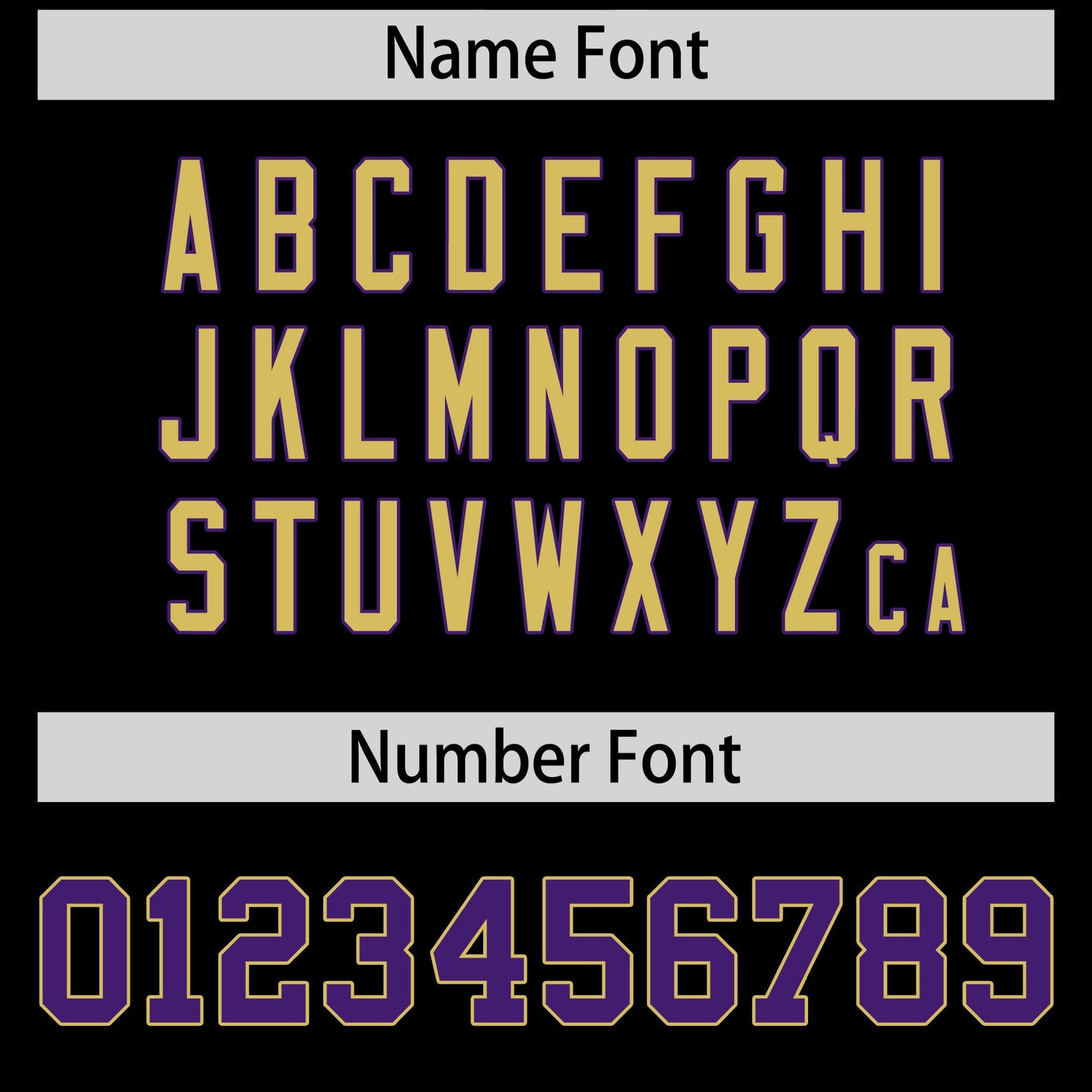 Custom Black Old Gold Purple Reversible Breathable T-shirt| KXKSHOP