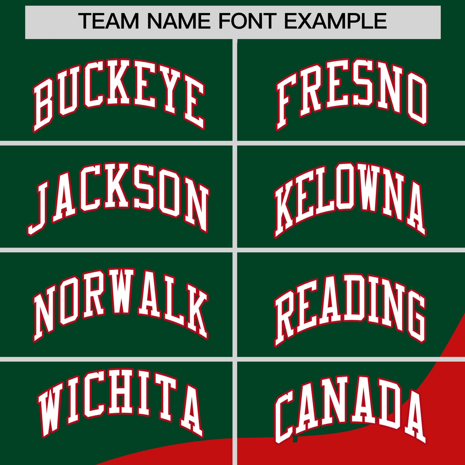 Custom Kelly Green Red Color Block Varsity Full-Zip Letterman Wave Hoodie Jacket