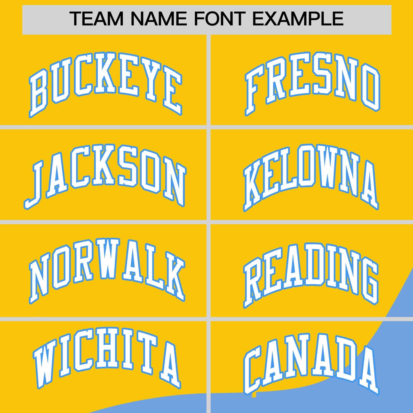 Custom Gold Powder Blue Color Block Varsity Full-Zip Letterman Wave Hoodie Jacket