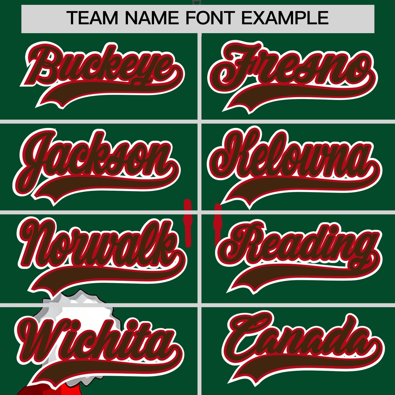Custom Kelly Green Red Christmas Graffiti Pattern Athletic Full-Zip Hoodie