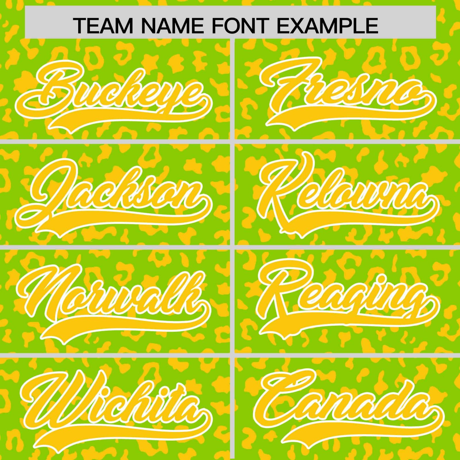 Custom Neon Green Gold Varsity Full-Zip Letterman Leopard Print Hoodie Jacket