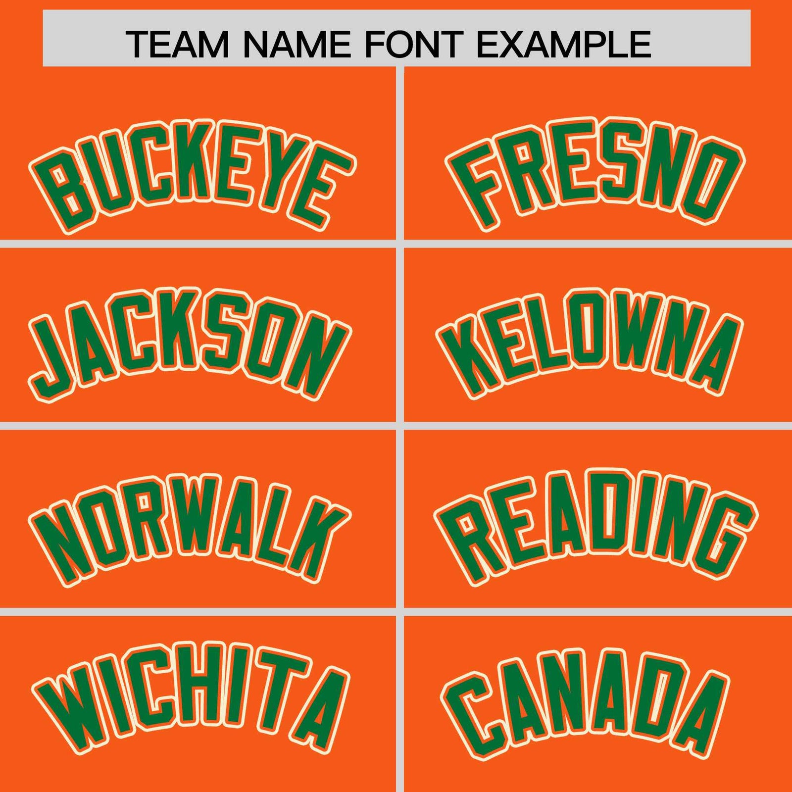 Custom Orange Kelly Green-Cream Raglan Sleeves Varsity Full-Snap Letterman Camo Hoodie Jacket