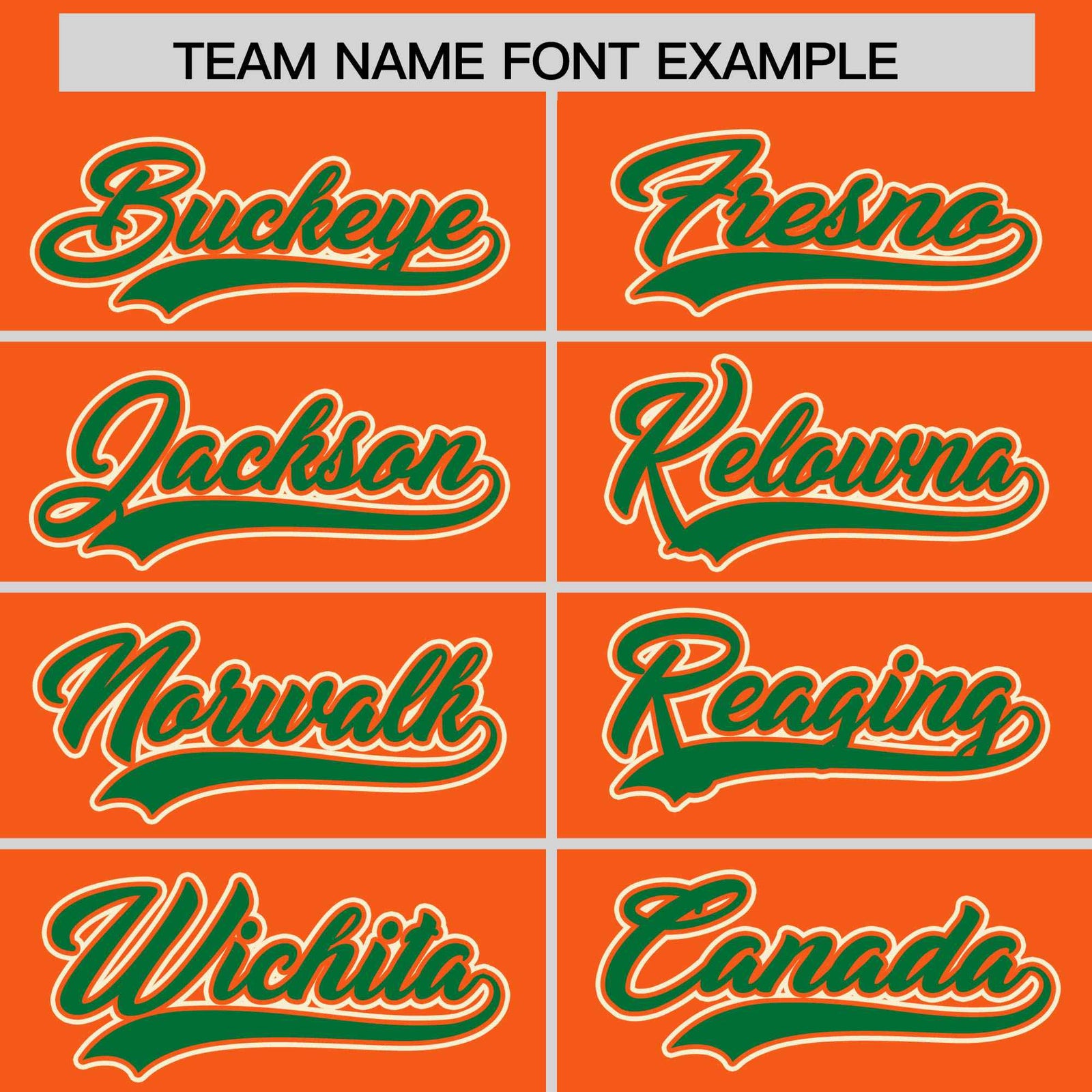 Custom Orange Kelly Green-Cream Raglan Sleeves Varsity Full-Snap Letterman Camo Hoodie Jacket