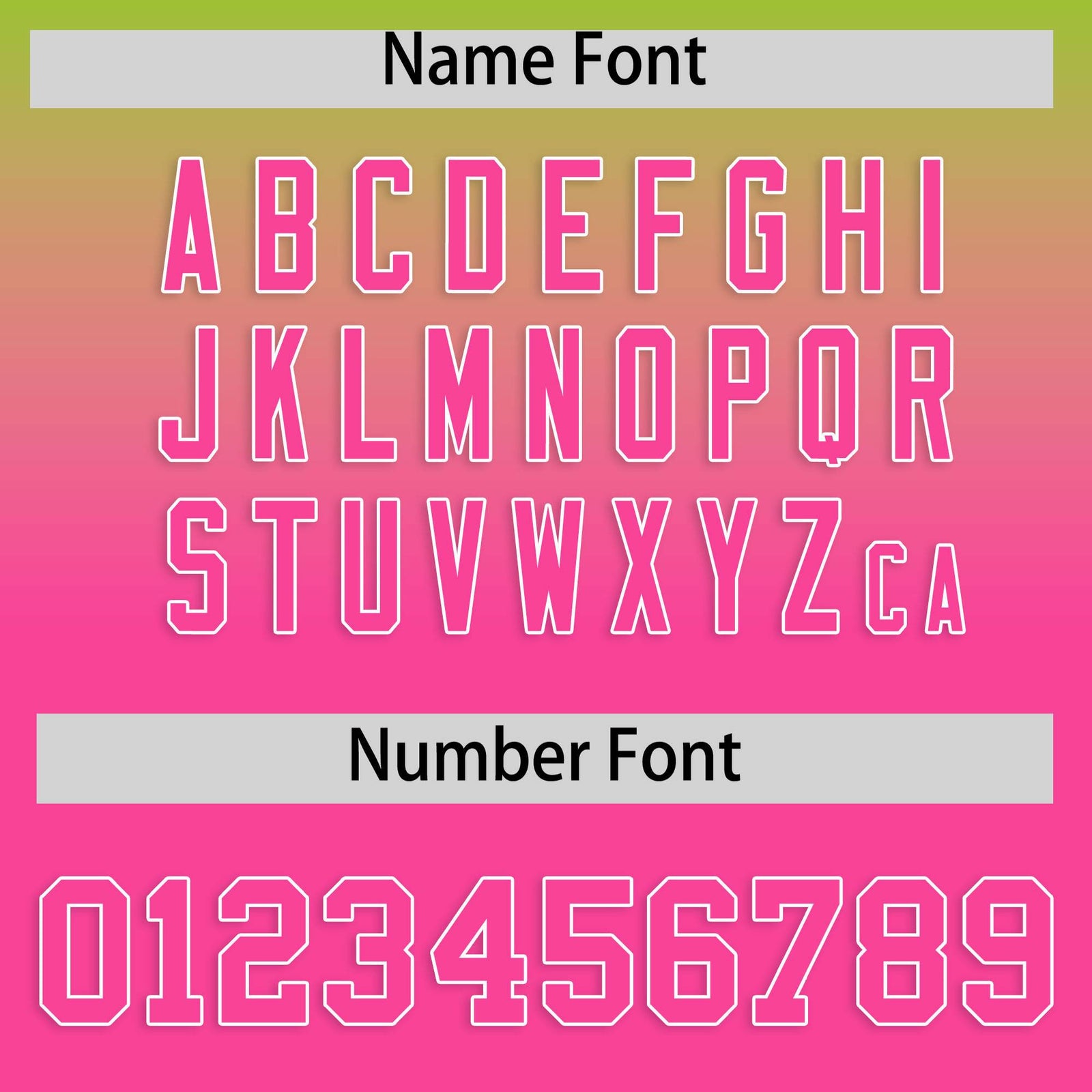 Custom Neon Green Pink Varsity Full-Snap Letterman Gradient Hoodie Jacket