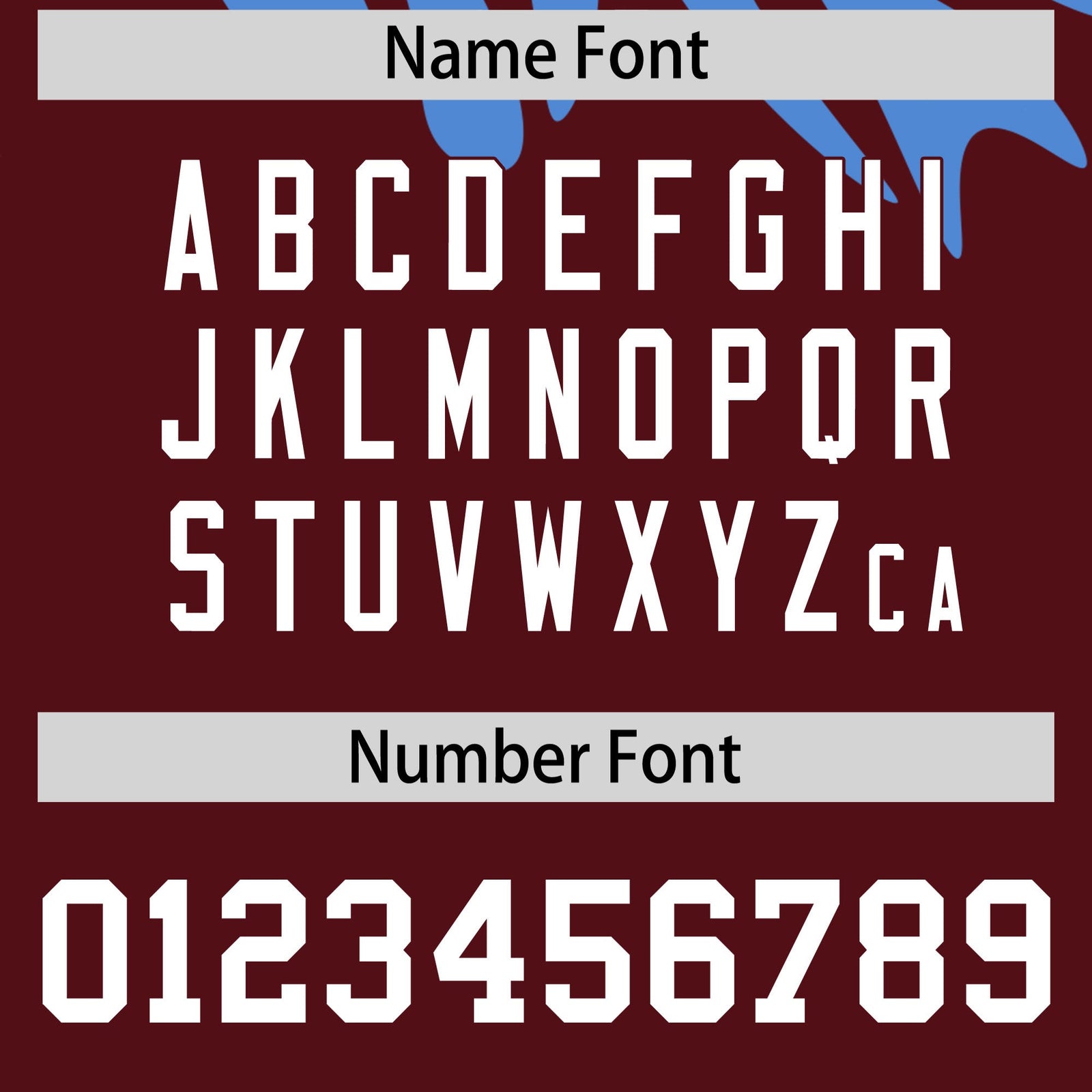 Custom Powder Blue Crimson Leopard Print Pullover Sweatshirt Hoodie| KXKSHOP