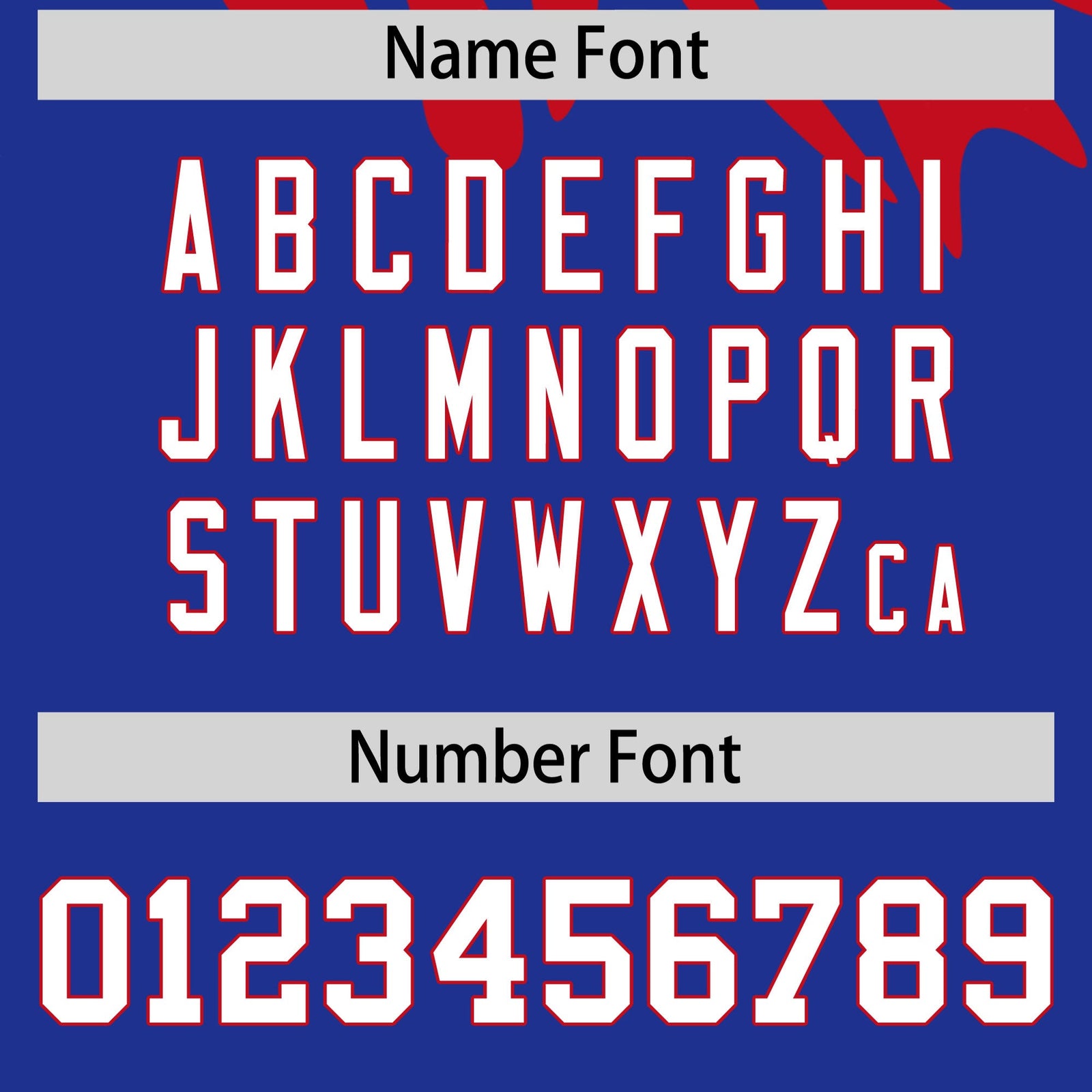 Custom Royal Blue Red Leopard Print Pullover Sweatshirt Hoodie| KXKSHOP