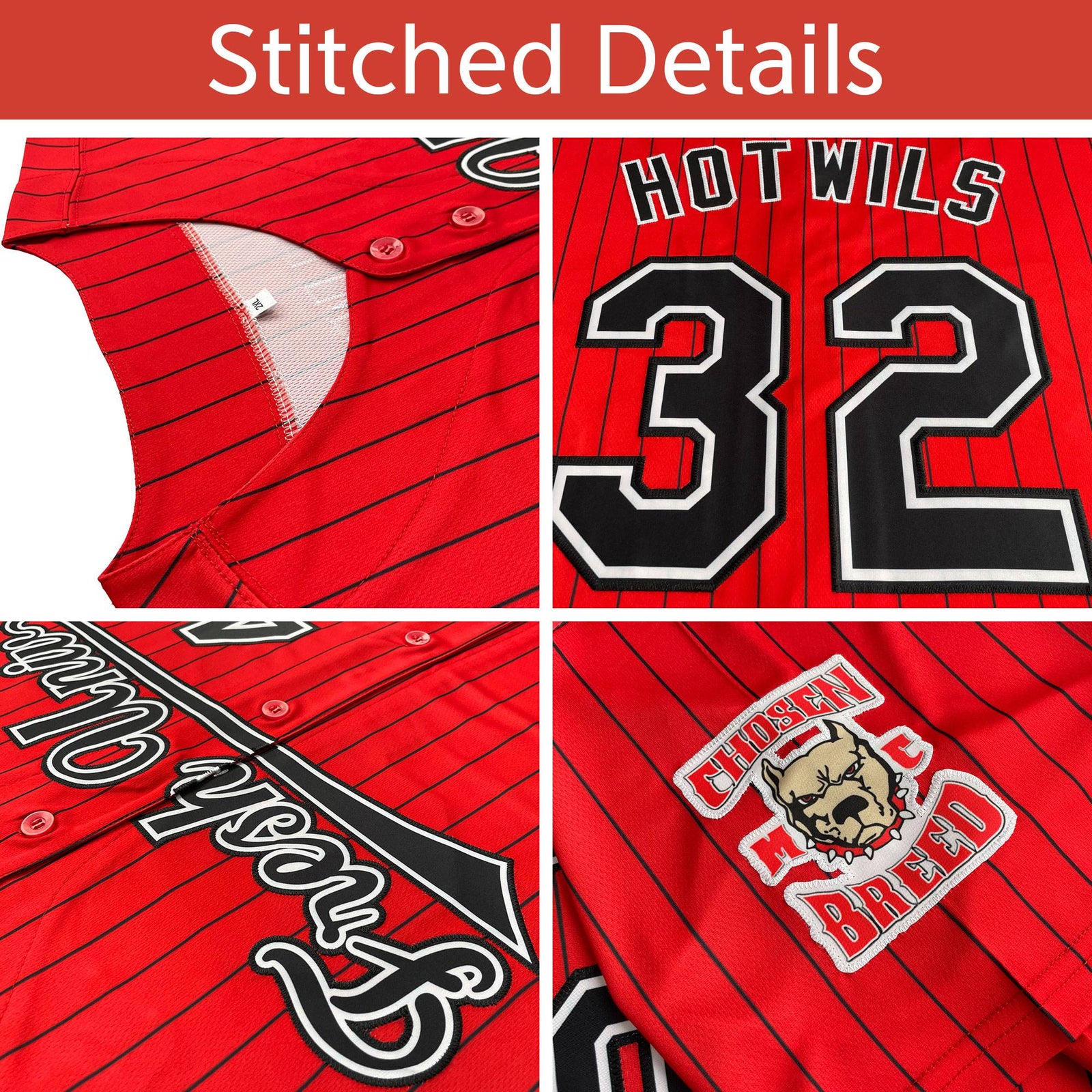 Custom Red Black Split Fashion Coconut Tree Design Authentic Baseball Jersey