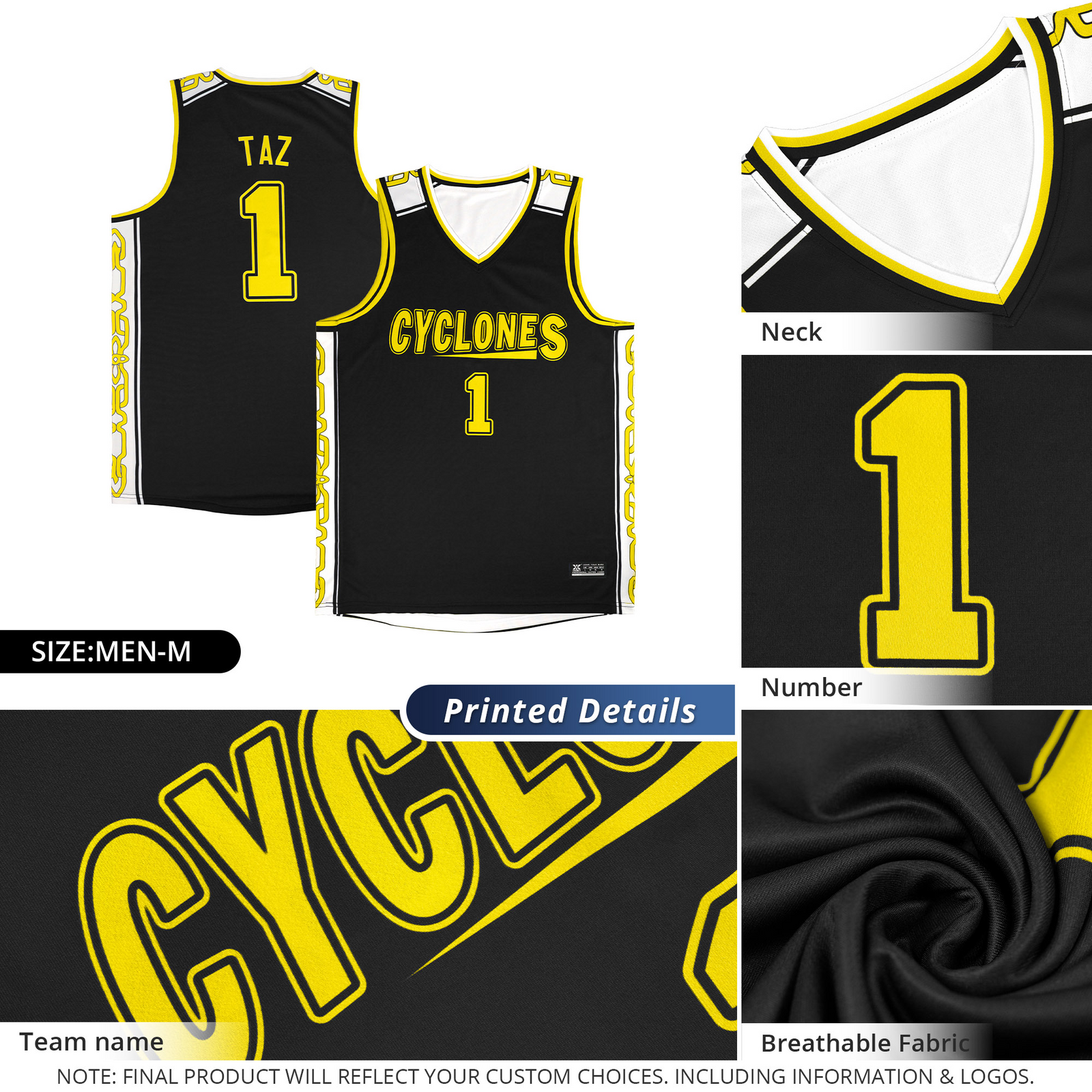 Custom Navy White Double Side Tops Athletic Basketball Jersey