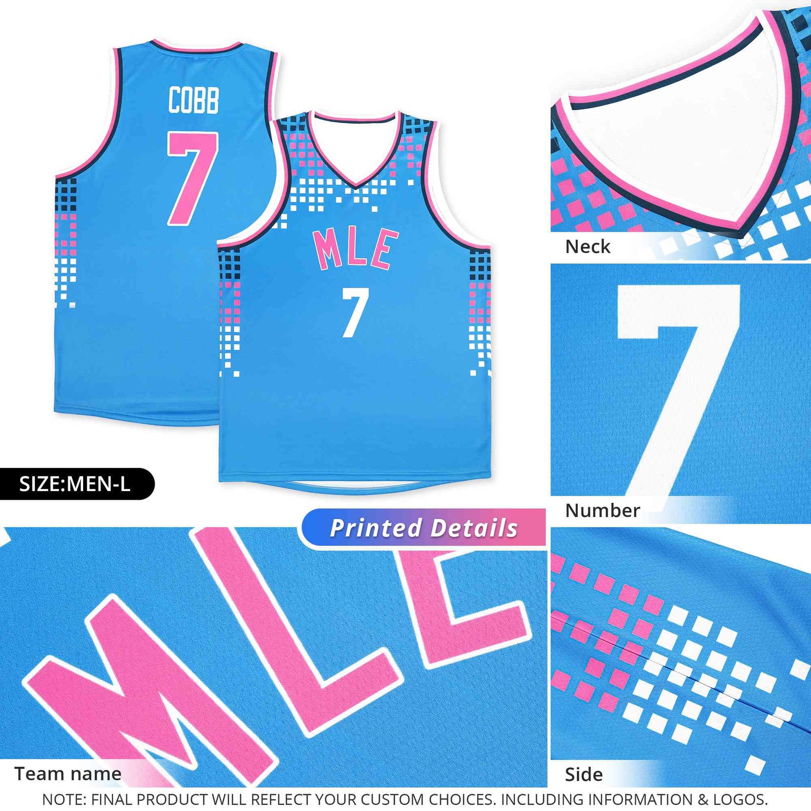 Custom Black Gold Trailblazer Dot Pattern Sports Uniform Basketball Jersey