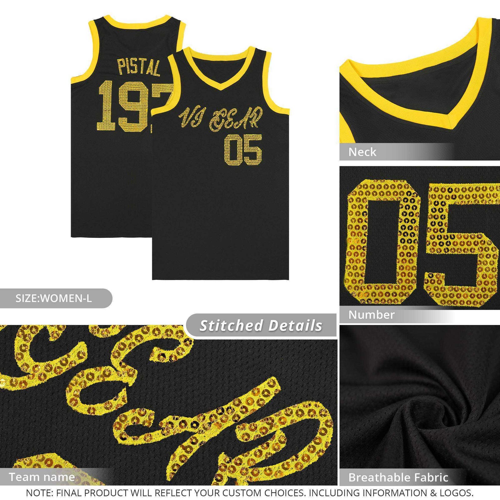 Custom Navy Royal Women Basketball Jersey Dress