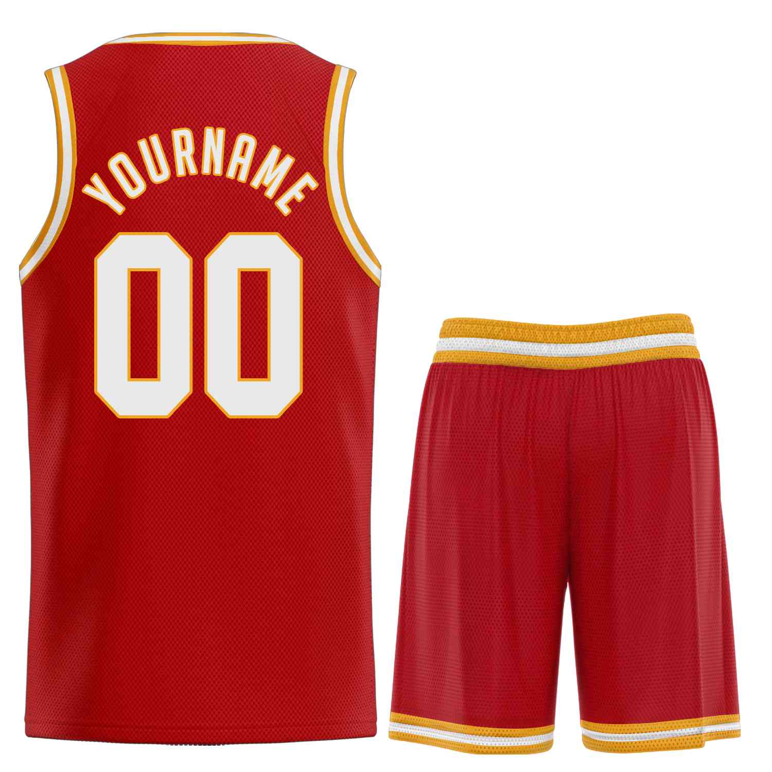 Custom Red White Classic Sets Sports Uniform Basketball Jersey