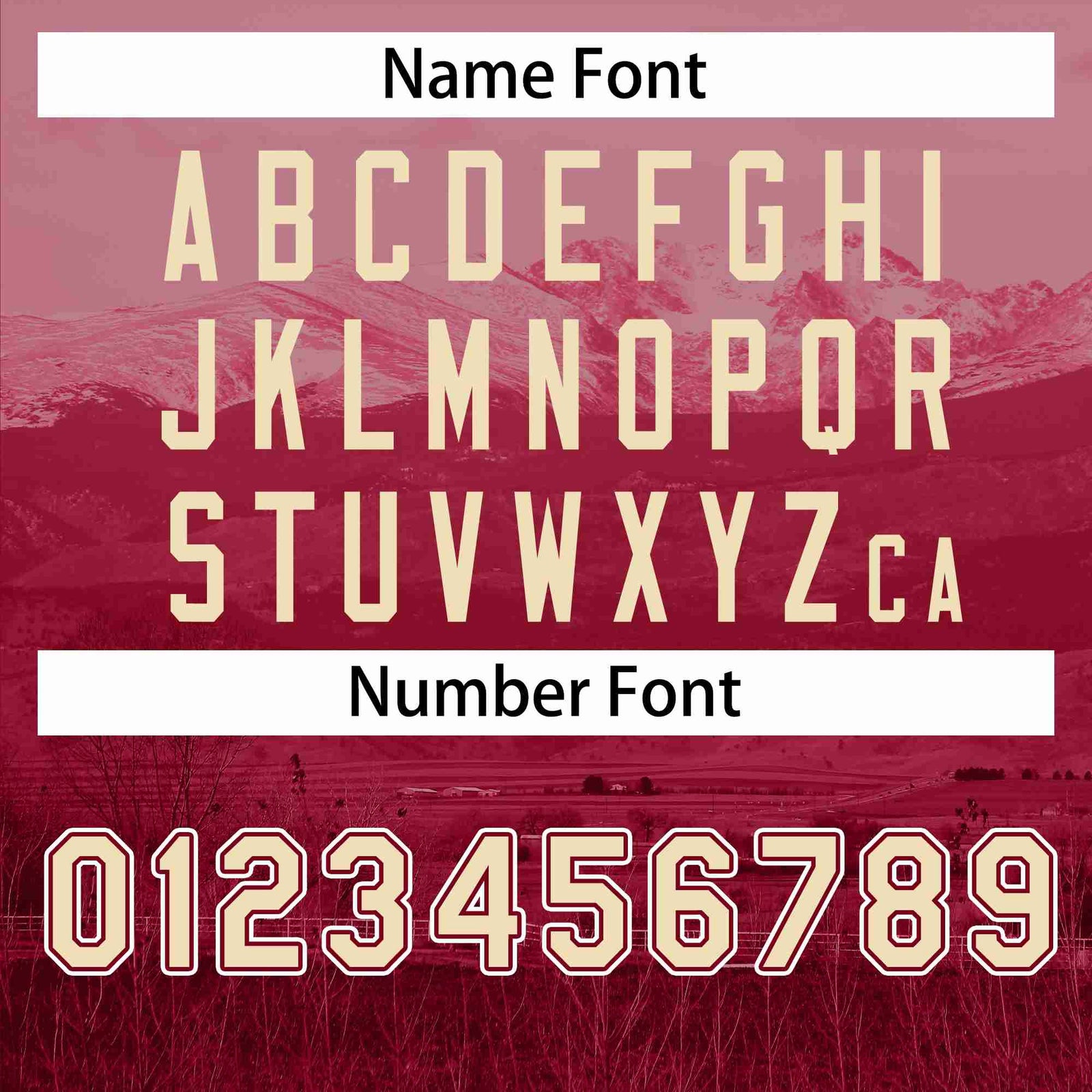 Custom Crimson Khaki-Crimson Denver City Skyline Baseball Jersey