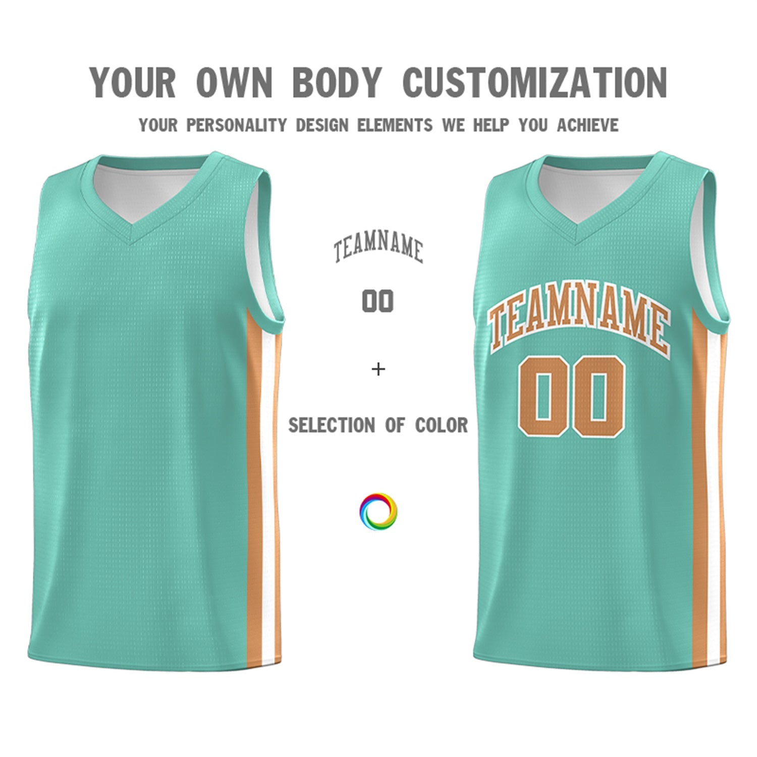 Custom Light Green Khaki Classic Tops Athletic Casual Basketball Jersey