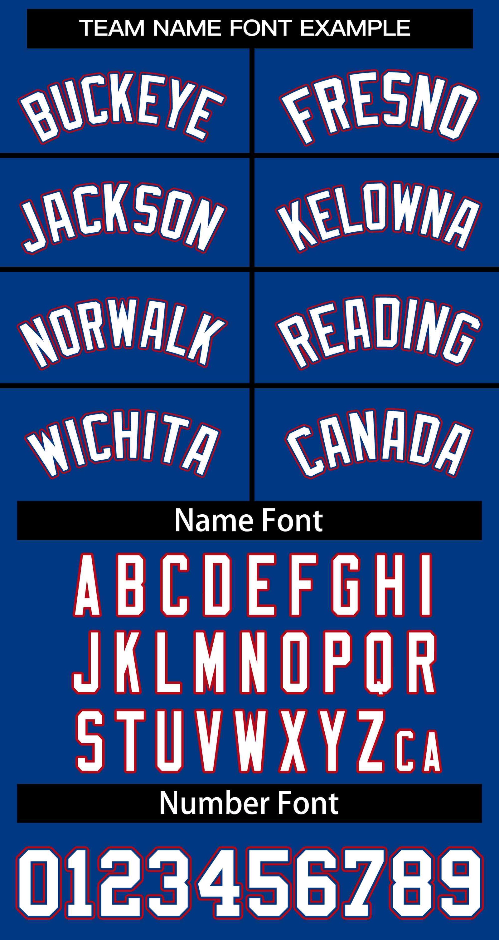 Custom Royal White-Royal Classic Style Authentic Two-Button Softball Jersey