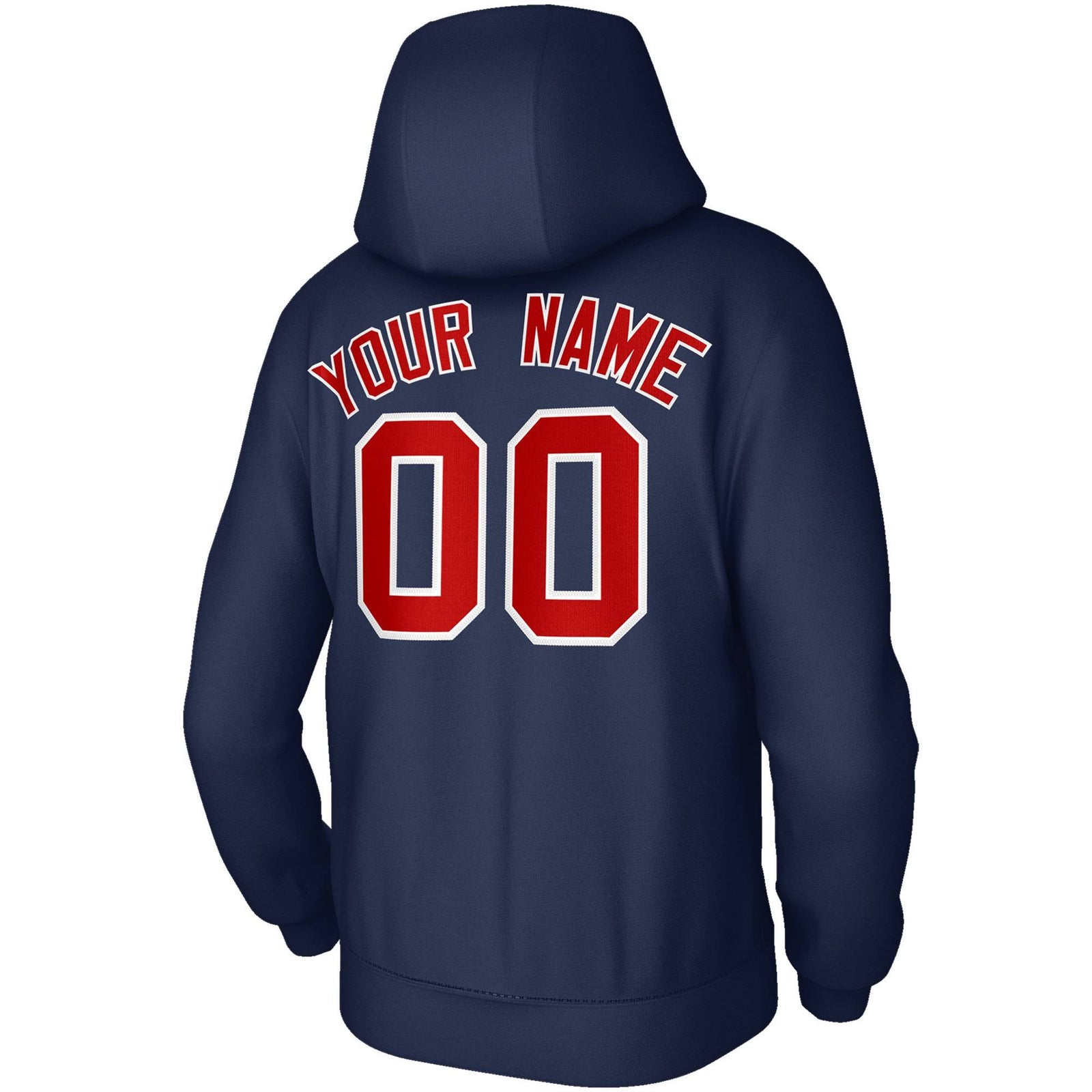 Custom Classic Style Hoodie Navy Blue Training Uniform