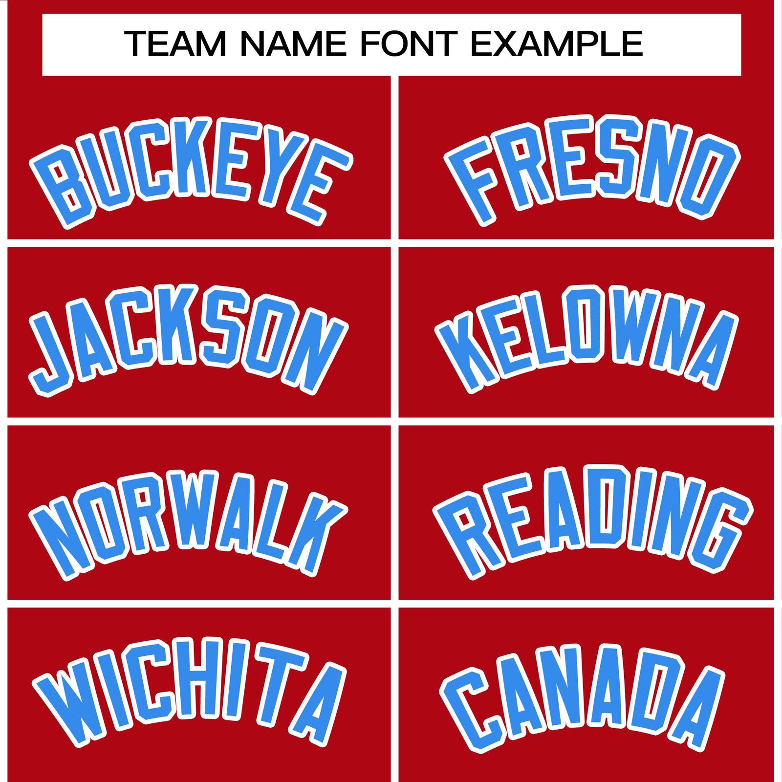 Custom Red Powder Blue-White Raglan Sleeves Varsity Full-Snap Letterman Jacket