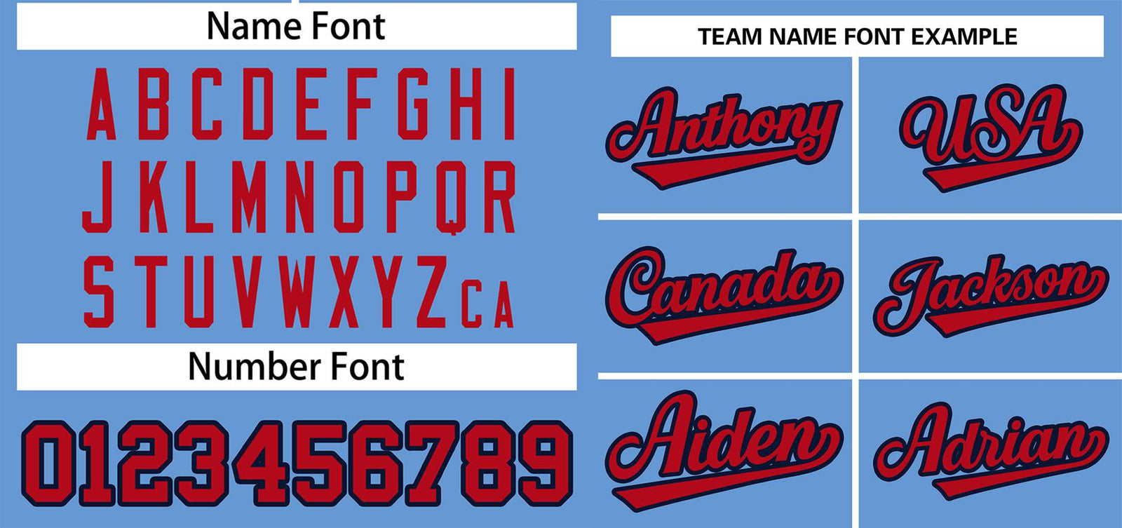 Custom Light Blue Red-Navy Classic Style Authentic Two-Button Softball Jersey