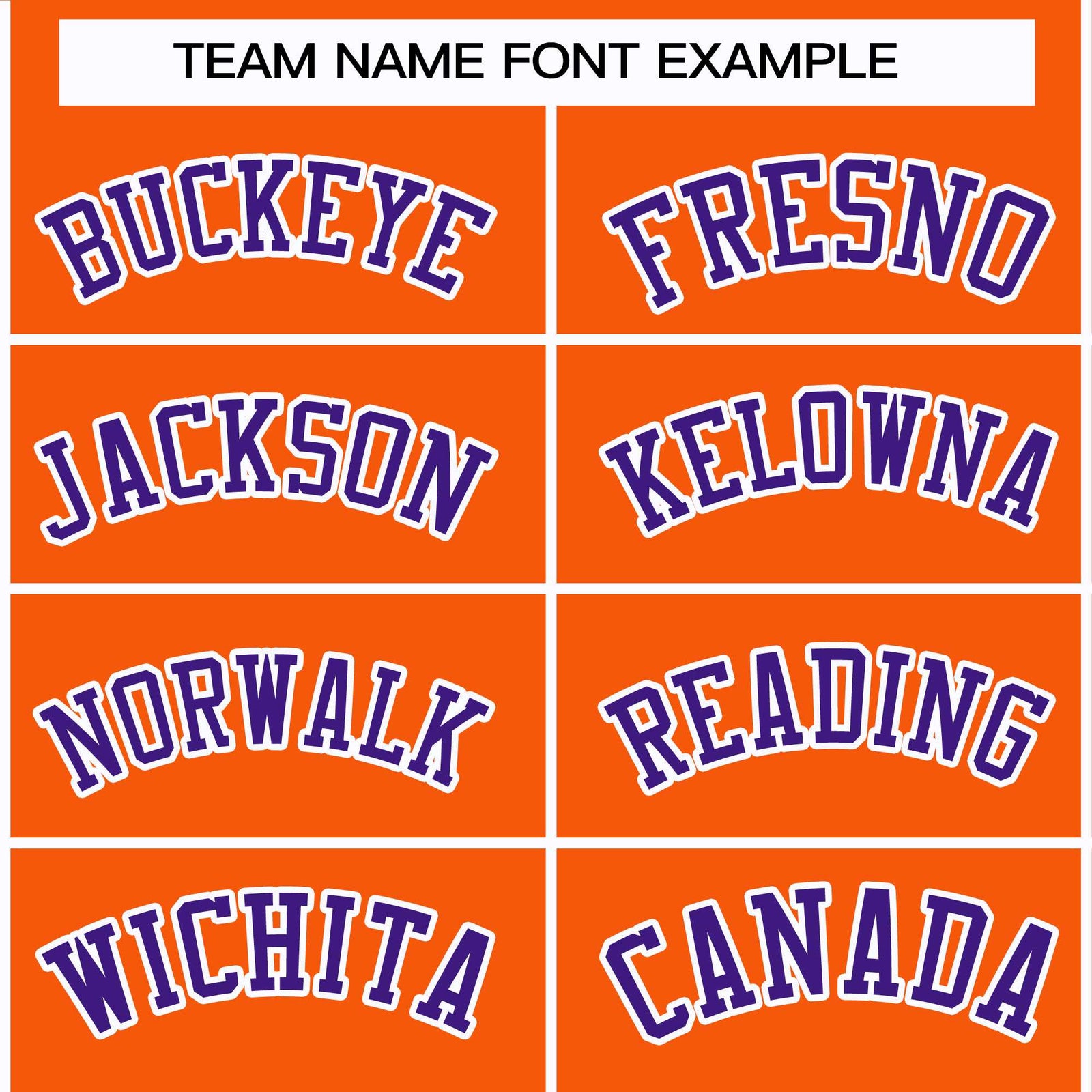 Custom Orange Purple-White Classic Style Hockey Jersey