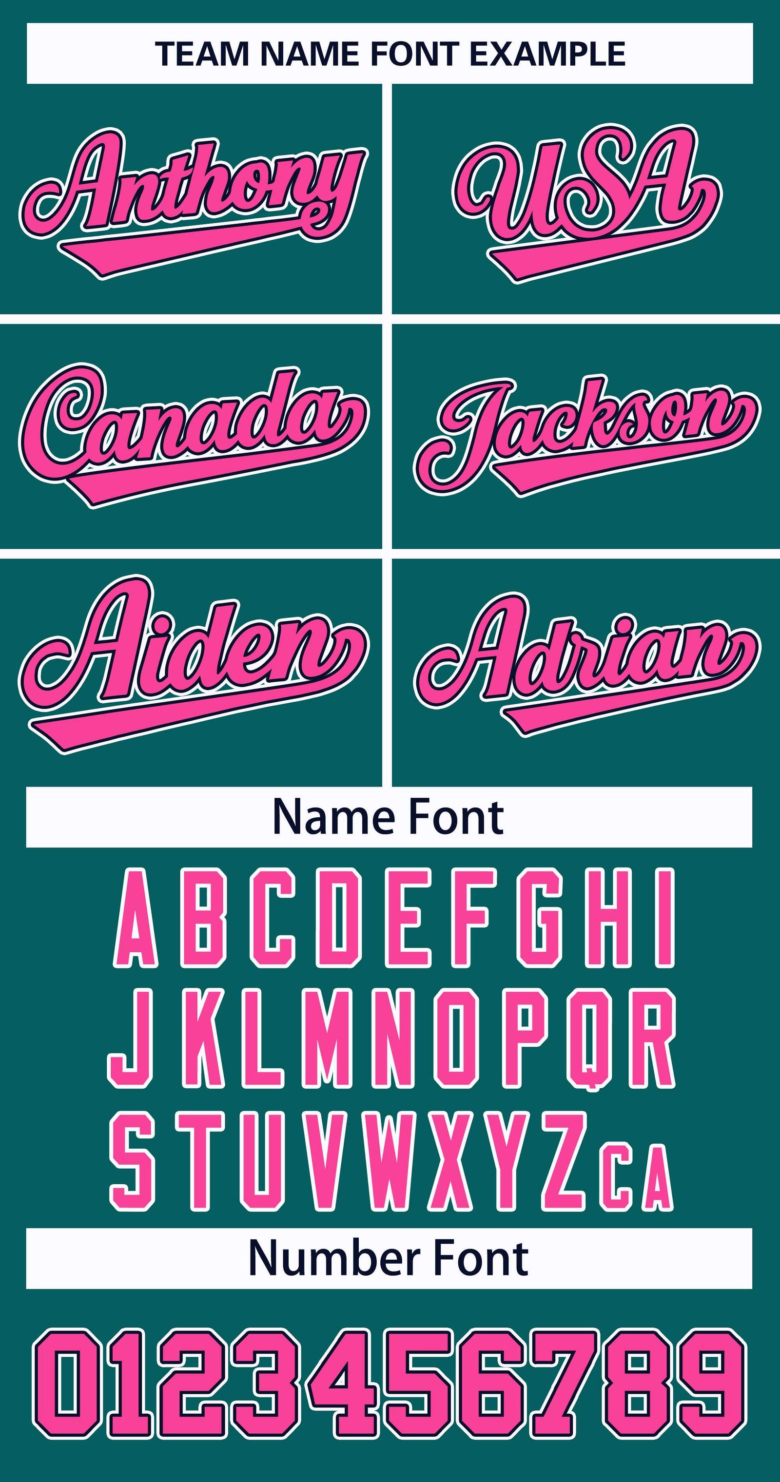 Custom Aqua Pink Black-White Classic Style Hockey Jersey