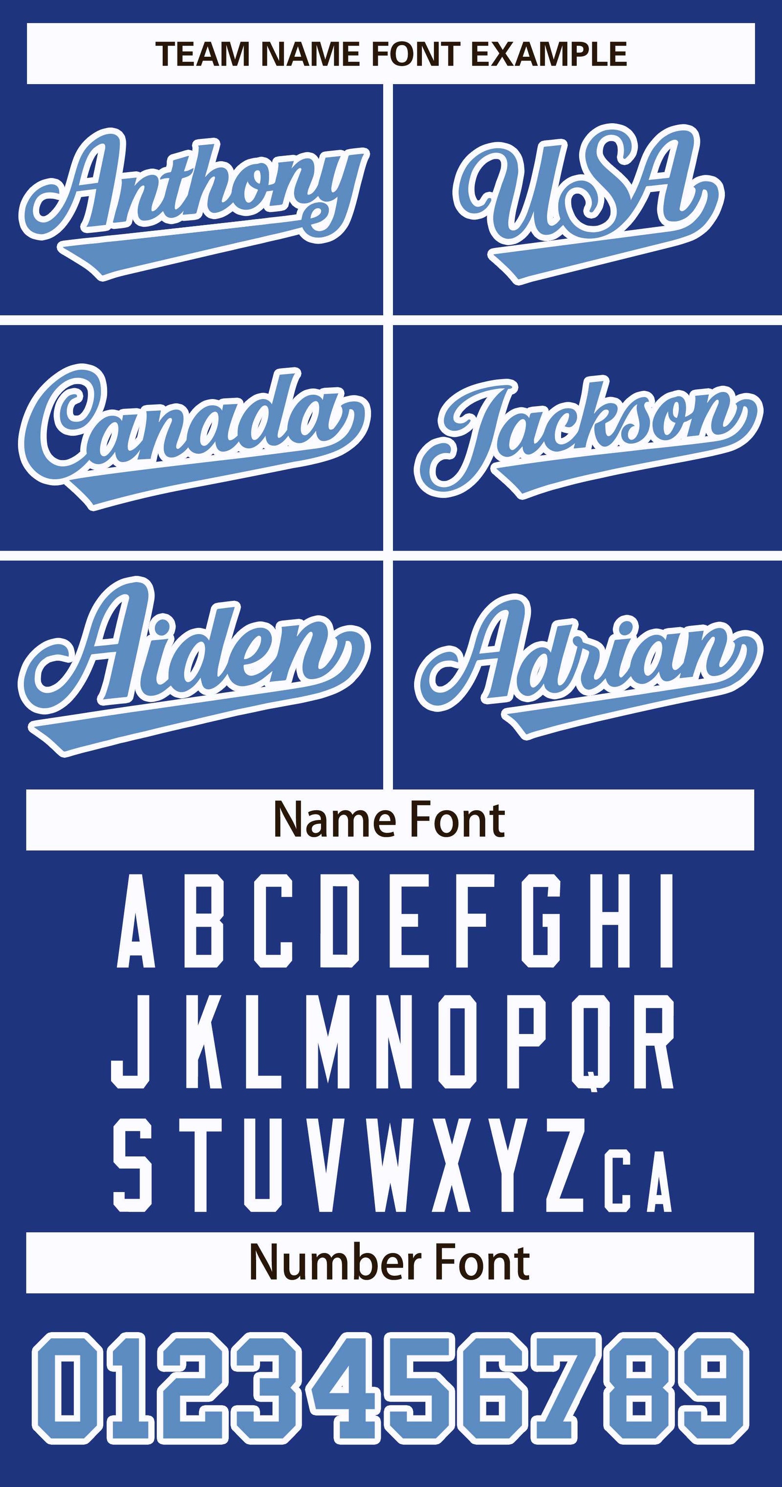 Custom Royal Light Blue-White Classic Style Hockey Jersey
