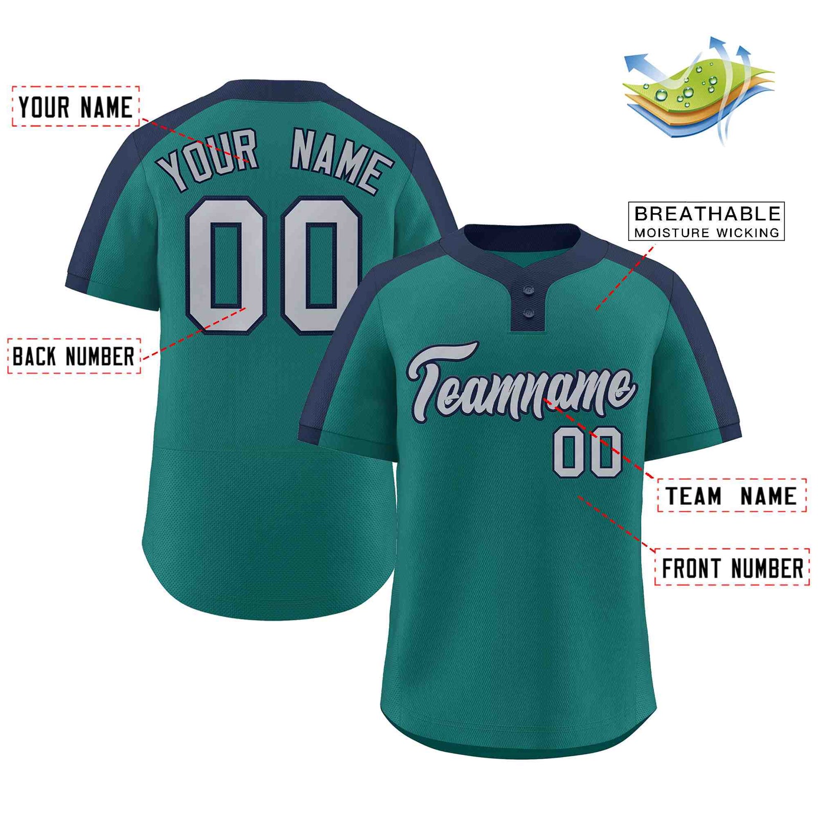 Jersey Aqua