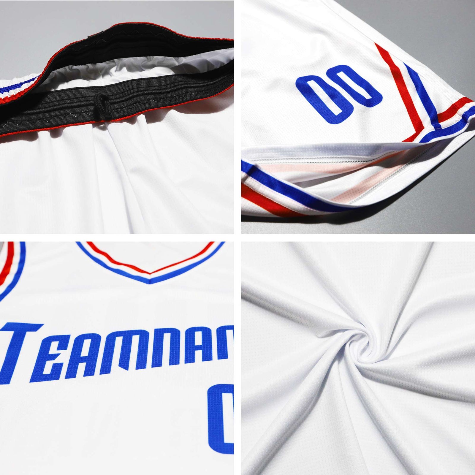 Custom White Green Double Side Sets Design Sportswear Basketball Jersey