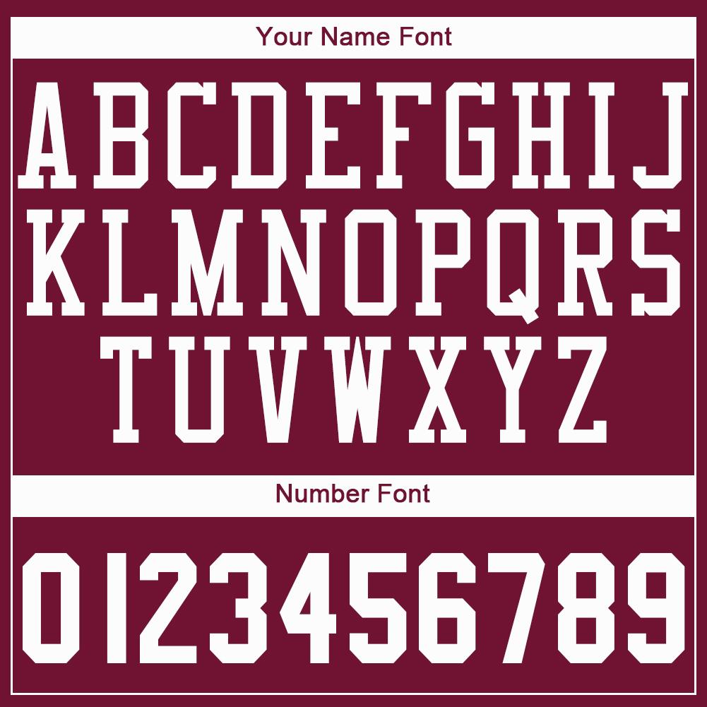 Custom Maroon White Classic Tops Athletic Casual Basketball Jersey