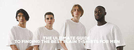 The Ultimate Guide to Finding the Best Plain T-Shirts for Men - KXKSHOP