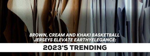 Brown  Cream And Khaki Basketball Jerseys