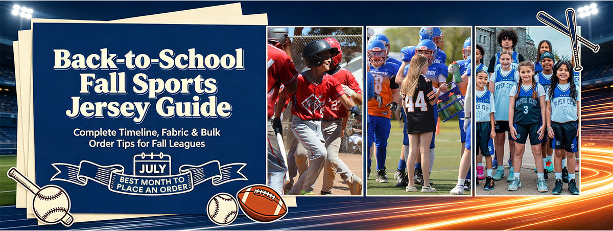 Back-to-School Sports Guide: How to Prepare Your Team with Custom Jerseys Before the Fall Season
