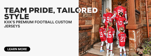 Team Pride, Tailored Style KXK's Premium Football Custom Jerseys