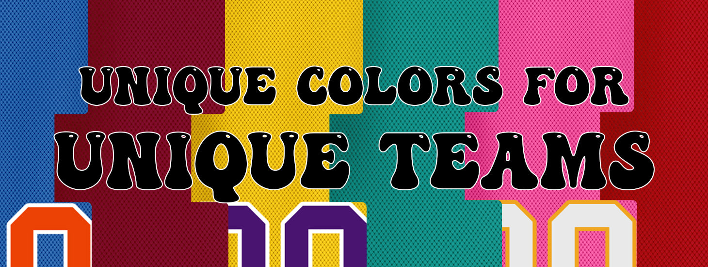 Unique Colors For Unique Teams KXKSHOP Unique colors for unique teams kxkshop