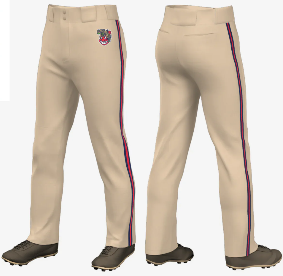 Custom Classic Fit Stretch Practice Loose-fit Baseball Pants