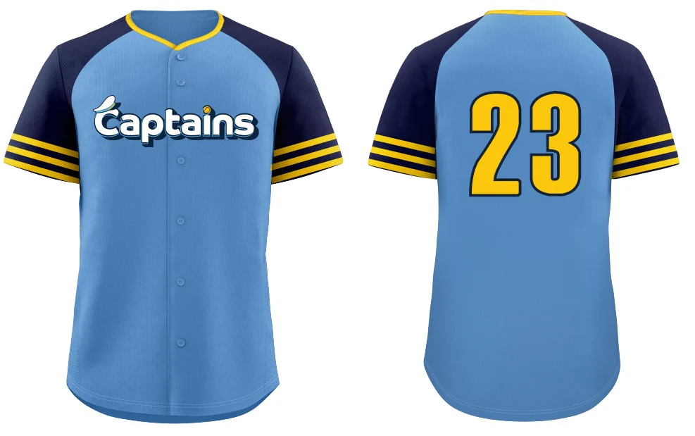 Fans-Made | Custom Light Blue Navy Classic Style  Baseball Uniform Jersey/Pants Package For Team
