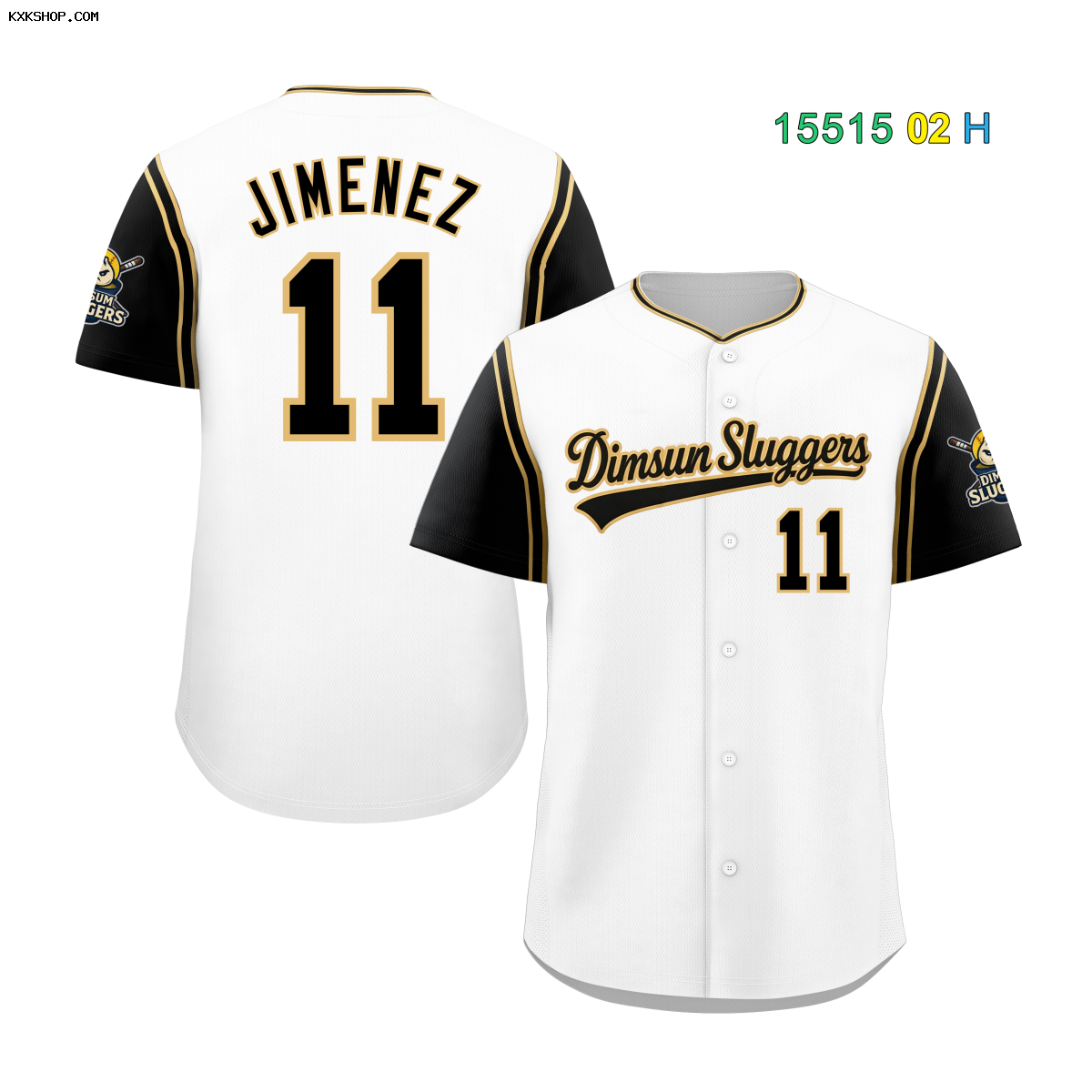 Fans-Made Custom White Black Spider Web Pattern Raglan Sleeves Authentic Baseball Jersey