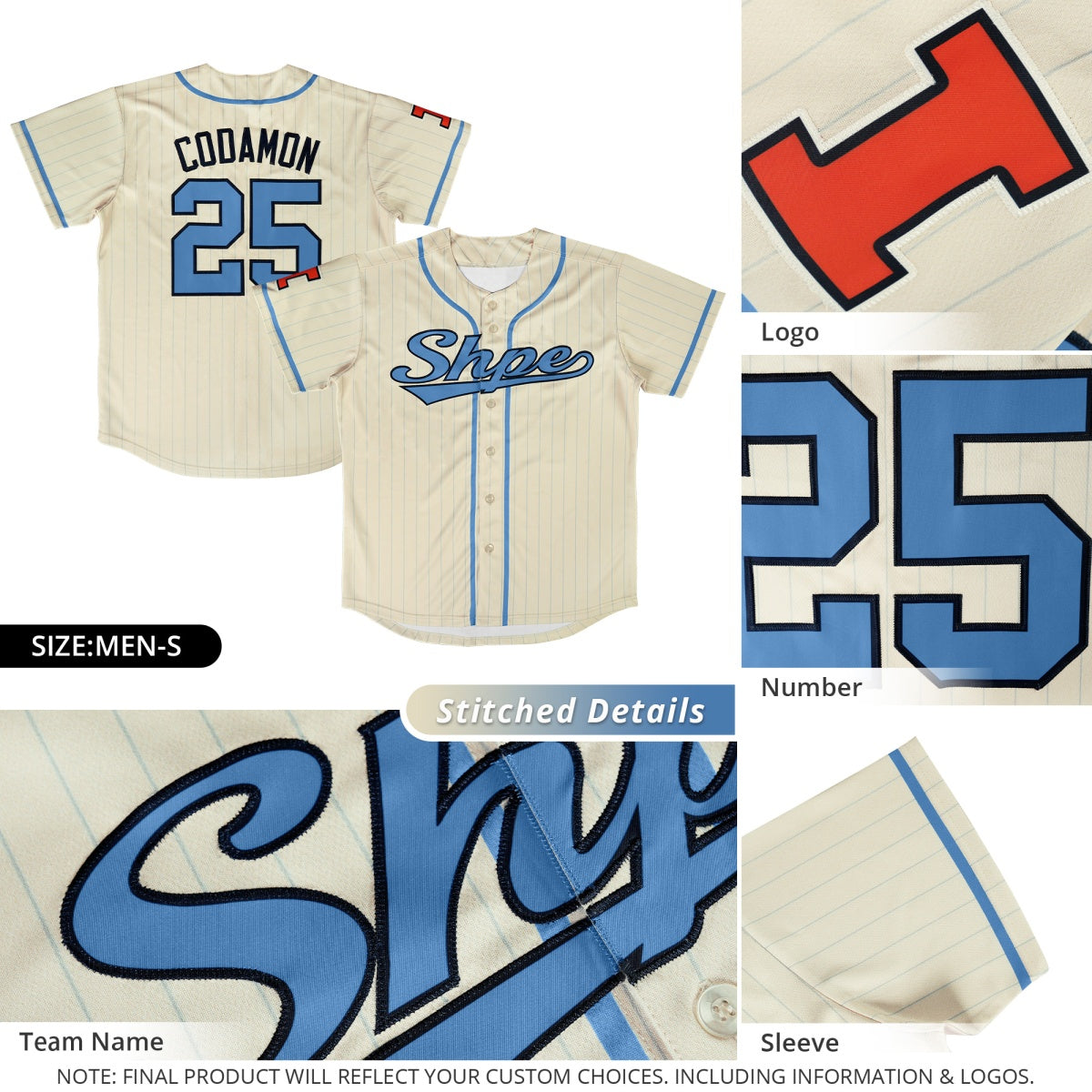 Custom Light Pink White Midnight Blue Mexican style Lightweight Baseball Jersey| KXKSHOP