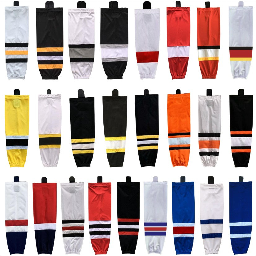 Professional Ice Hockey Socks -  Multiple Team Colors Available