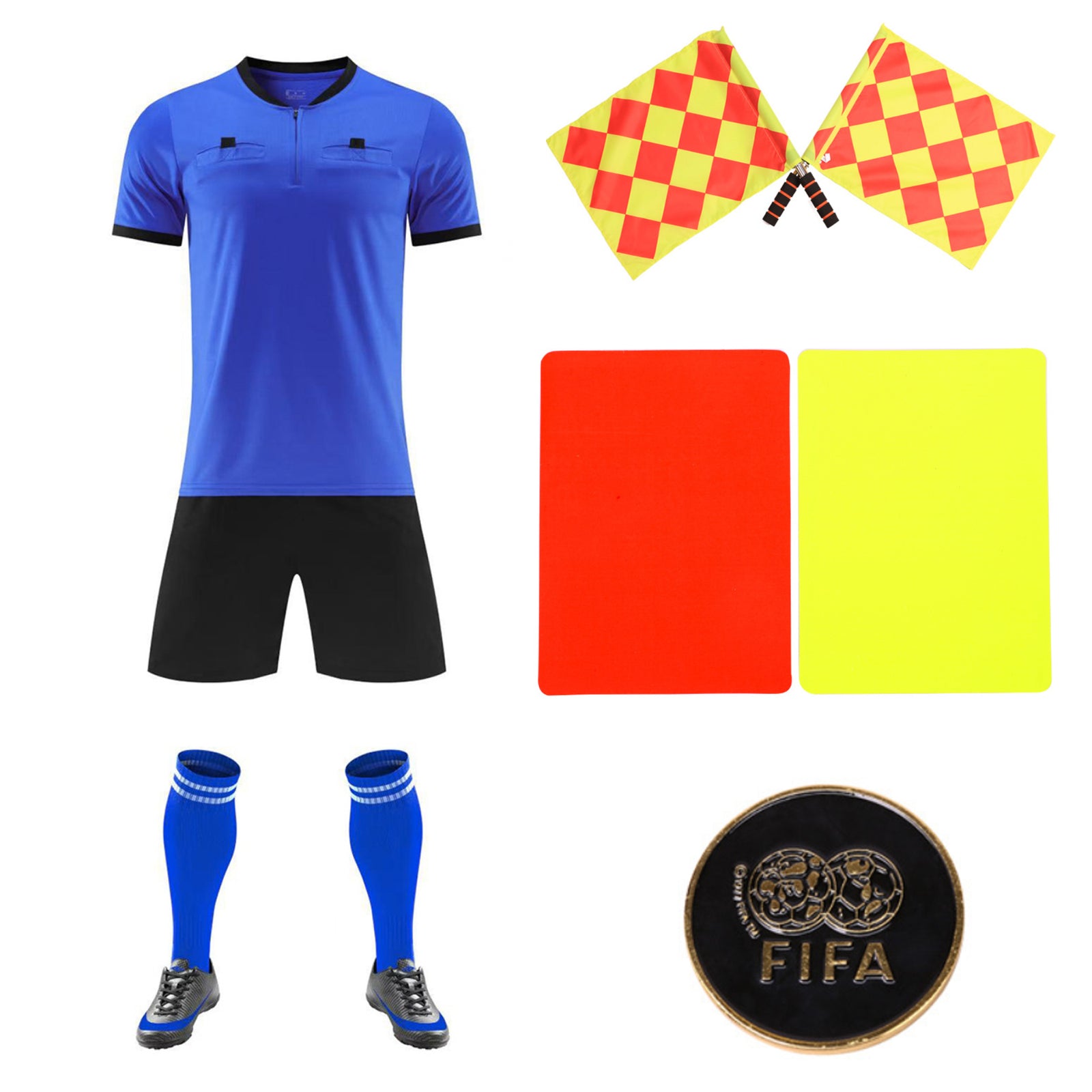 Custom Soccer Referee Jersey Kits