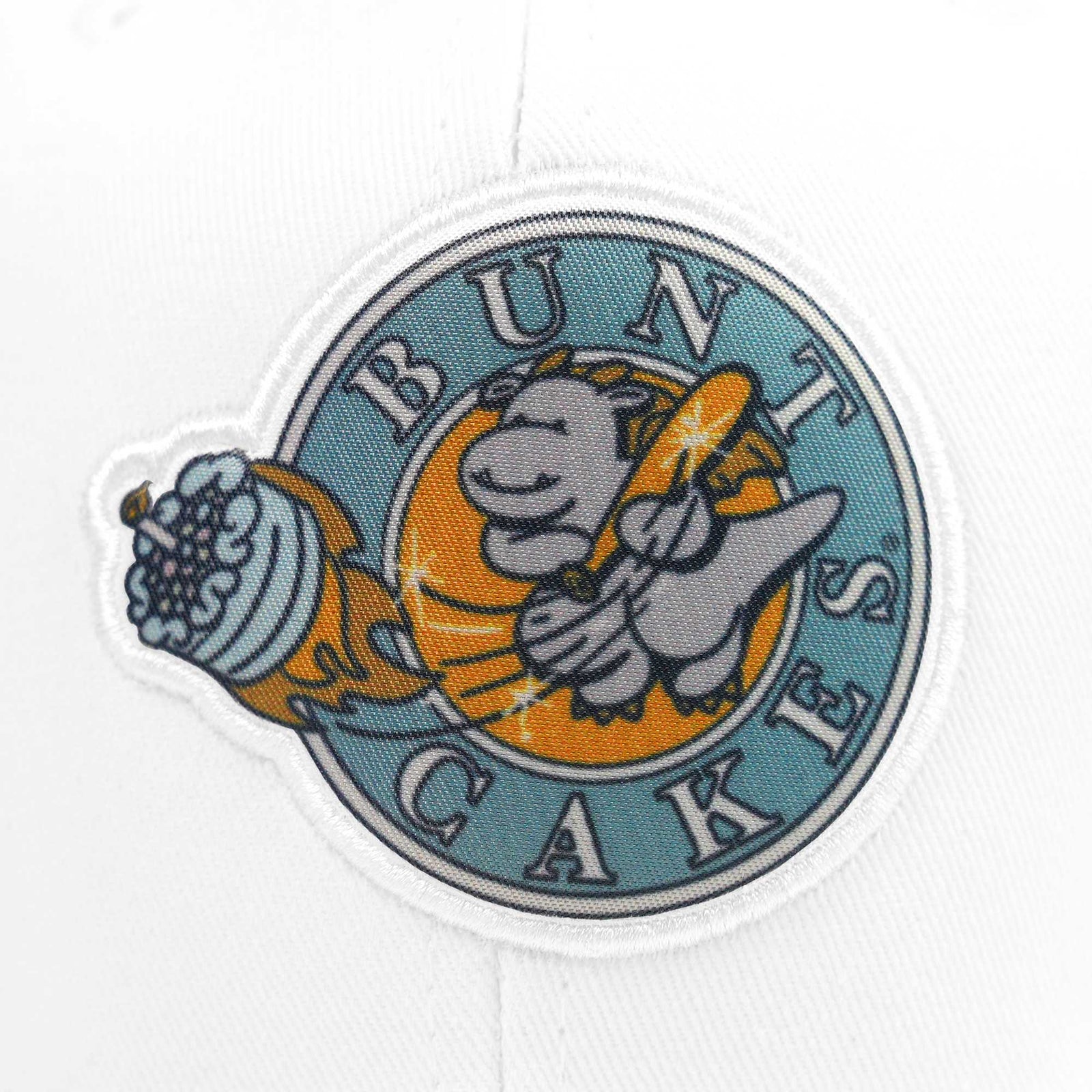 Custom White 3D Puff Embroidery Flat Embroidery Flat Eaves Sport Baseball Cap Design for Men/Women/Youth-White1