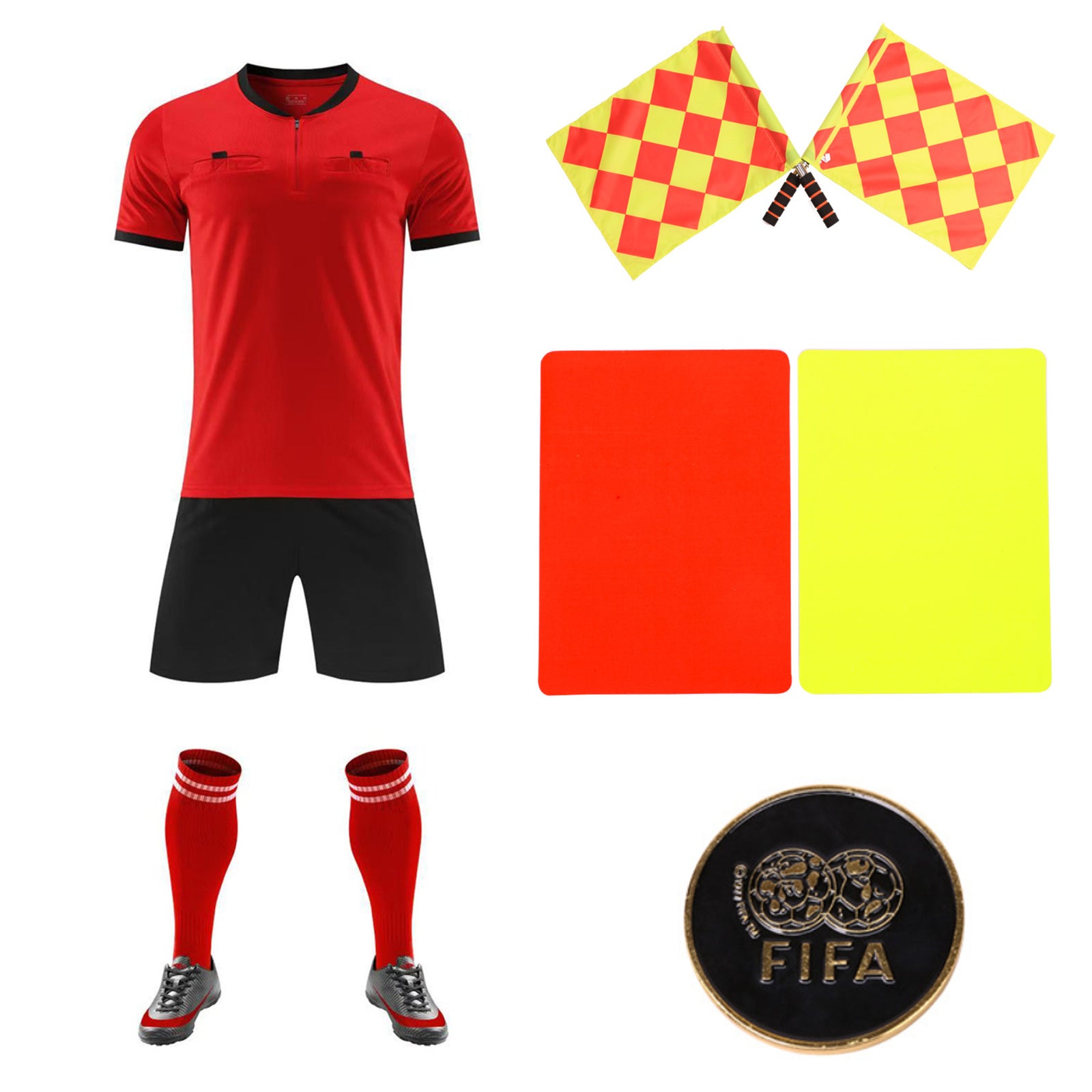 Custom Soccer Referee Jersey Kits