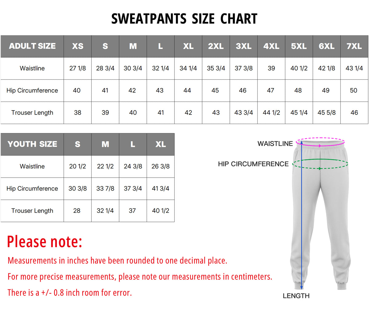 Fans-Made | Custom Black Sweat pants – Available for Reorder