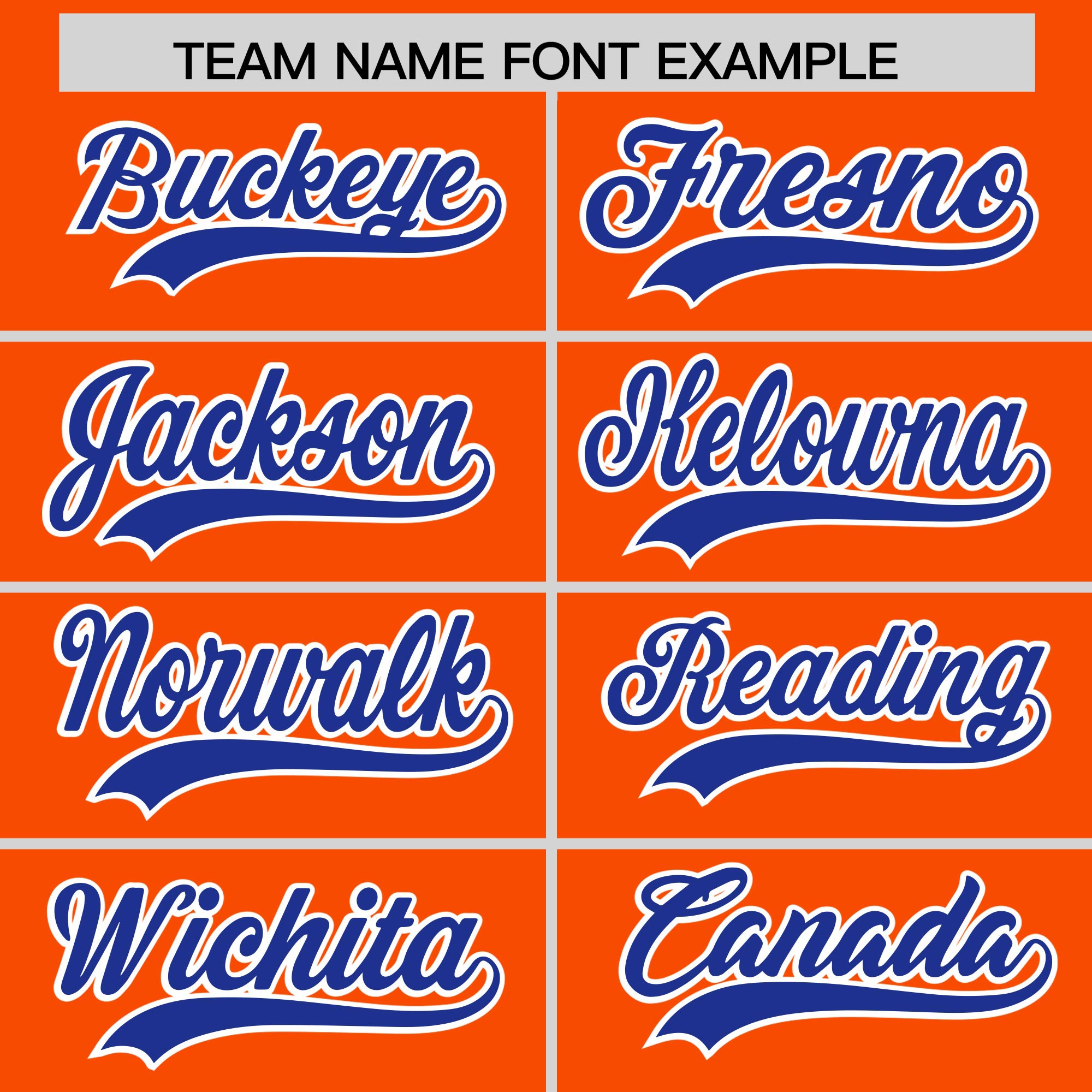 Custom Orange Royal Blue Classic Style  Baseball Uniform Jersey/Pants/Hat Package For Team |KXKSHOP