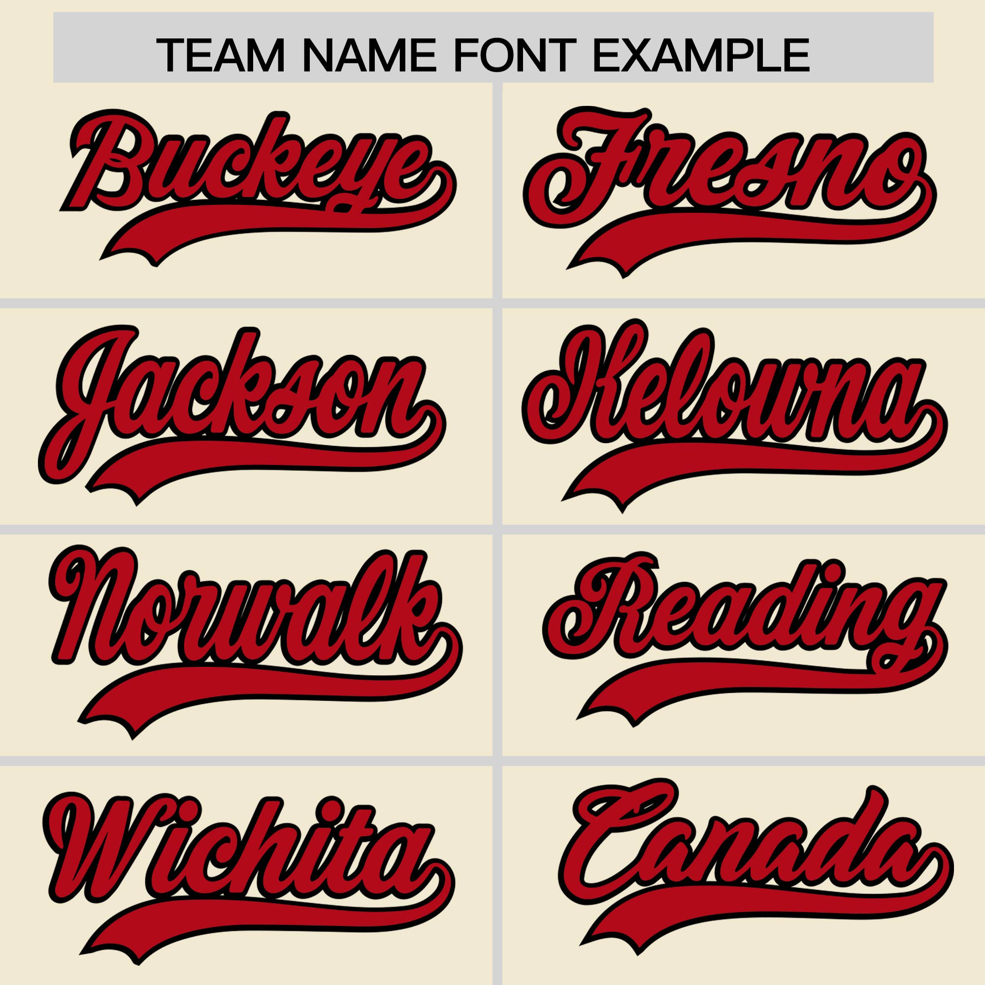 Custom Cream Red Classic Style  Baseball Uniform Jersey/Pants/Hat Package For Team |KXKSHOP